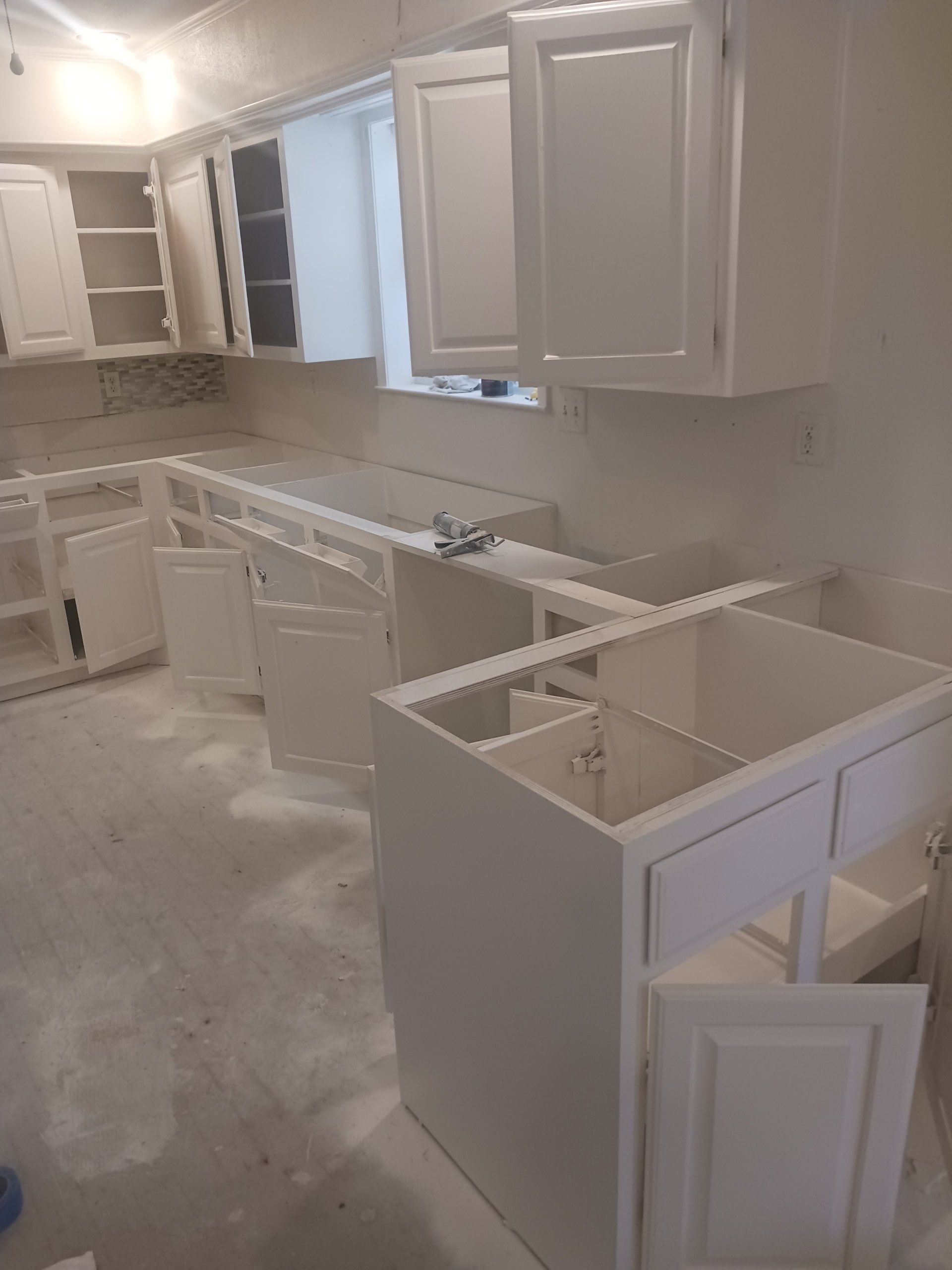Home Remodel after Huge Water Damage by L&T General Contractors and Restoration INC