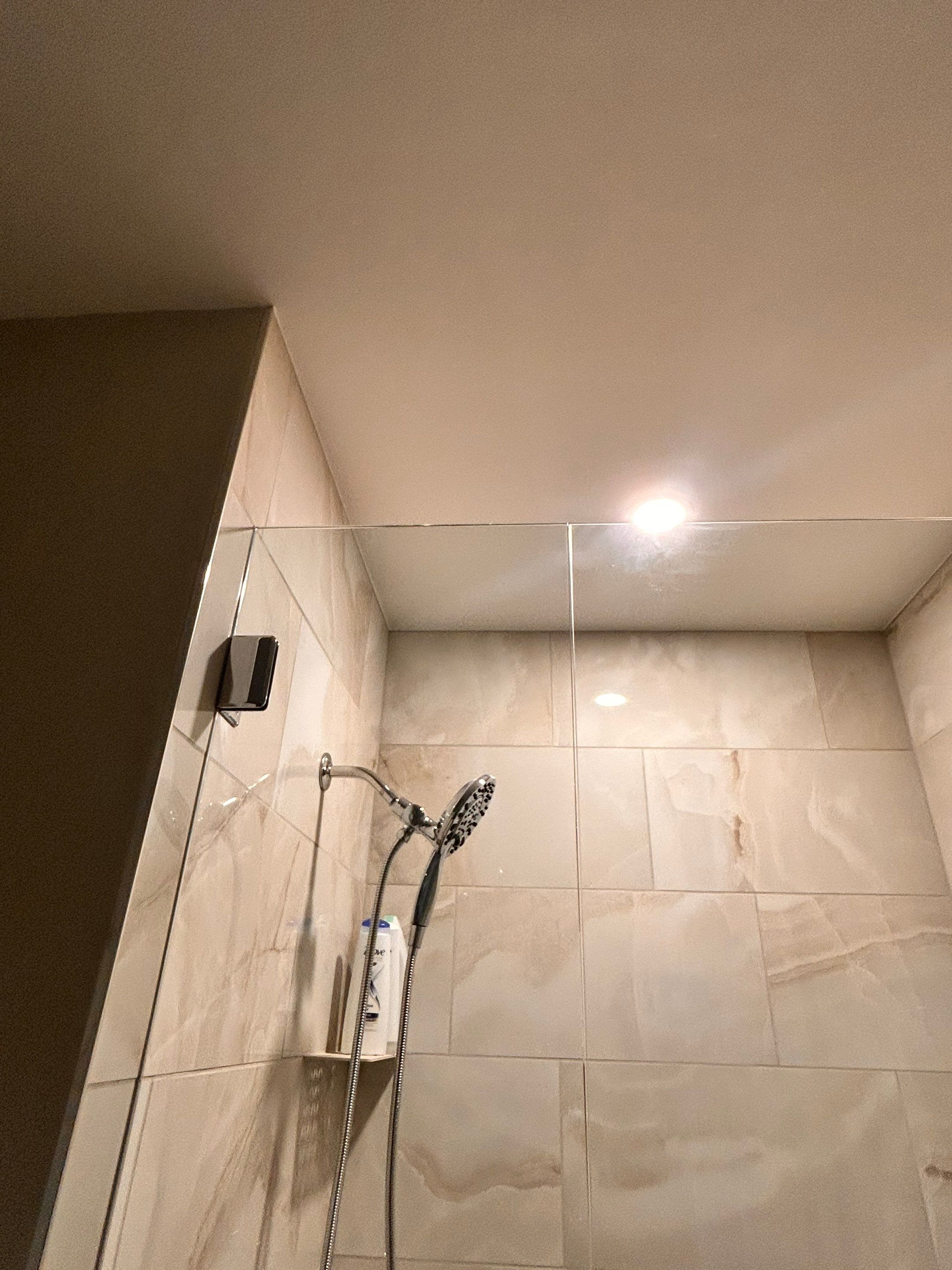 Shower using Tempered Shower Glass by Cheshire Glass Company