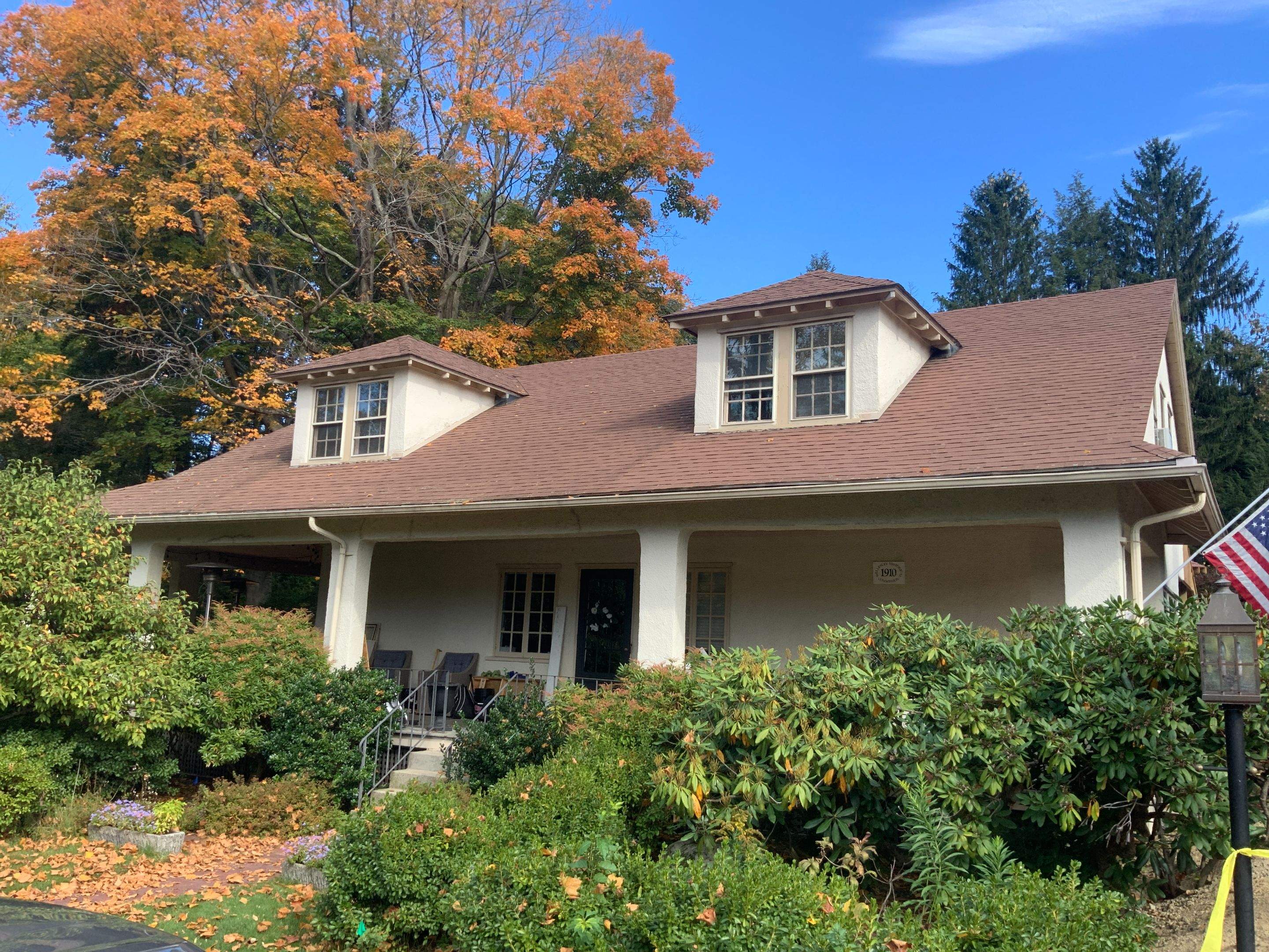 In progress: Exterior renovation in Wellesley MA by UBrothers Construction