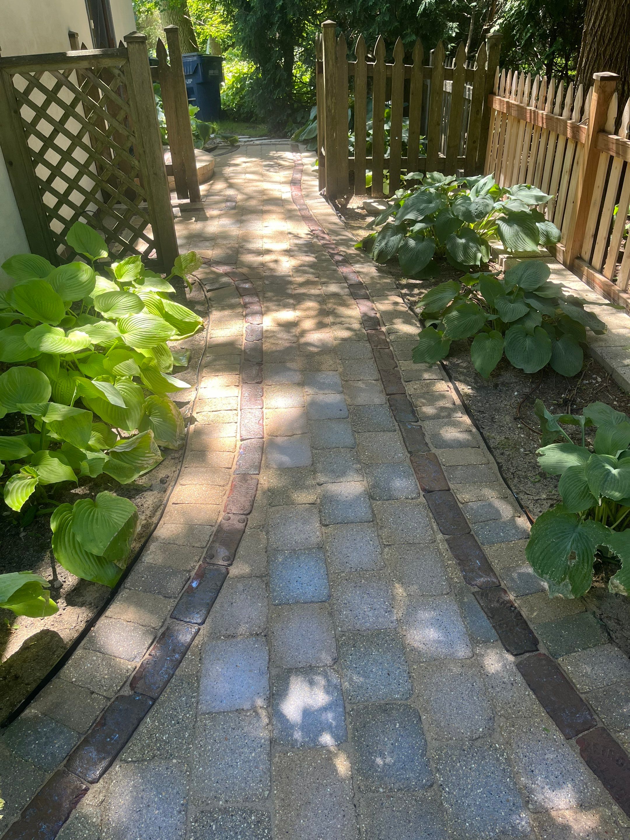 Glencoe, IL brick paver clean sand seal, repair, and reseal by Northern Power Washing LLC.