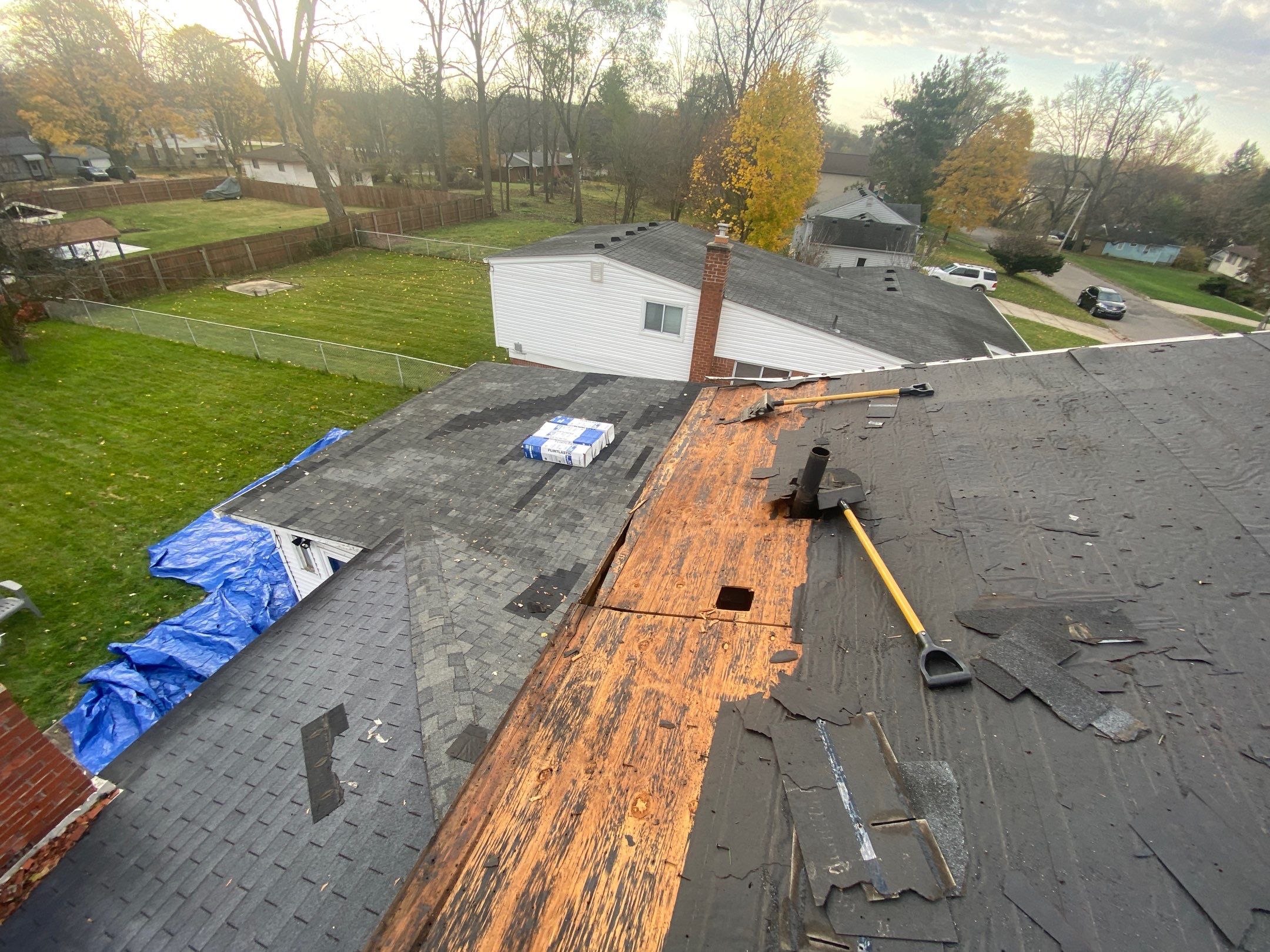 Roof Replacement using CertainTeed Landmark by 180 Contractors