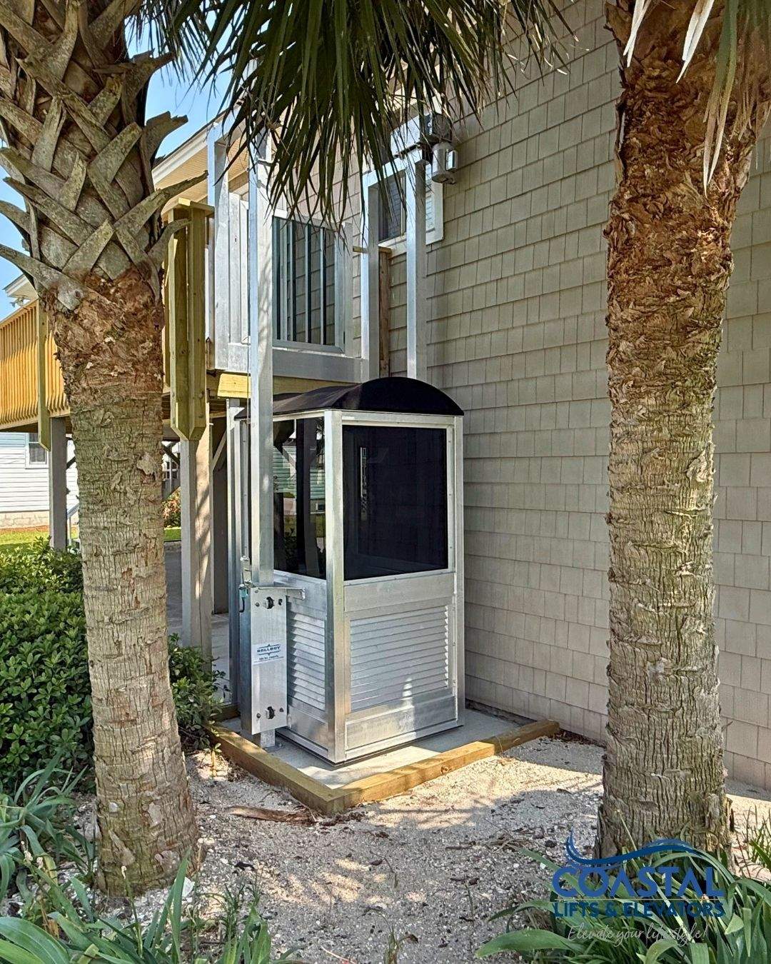 Residential Exterior Elevator Installations 