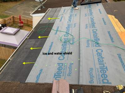 Residential Roofing Installation using XT-25 Shimgles