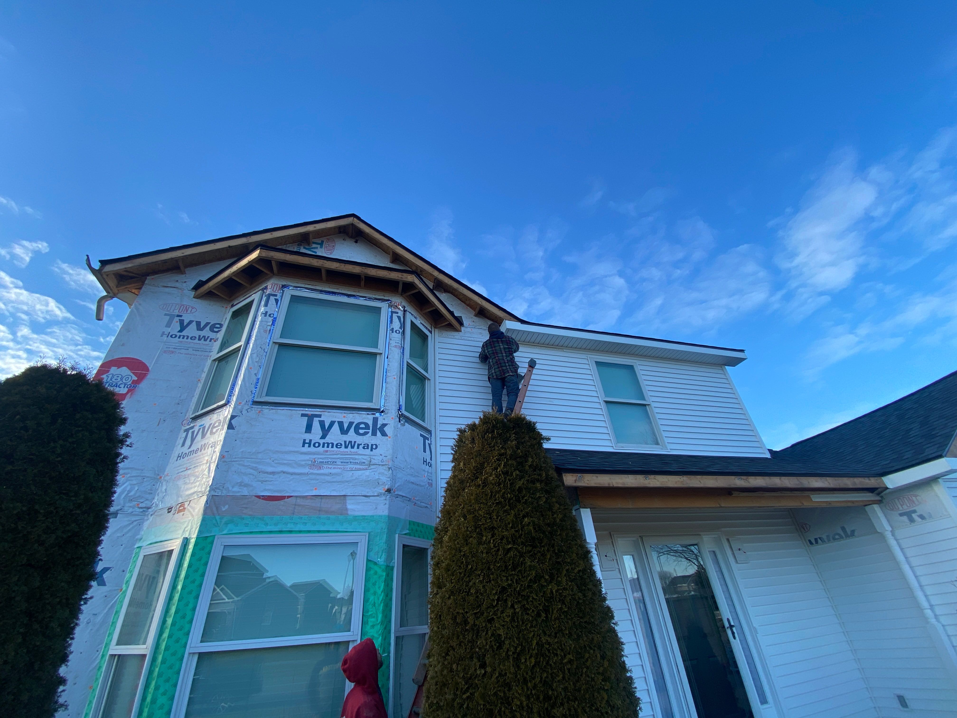 Siding Replacement using Certainteed Classic Restoration D4 by 180 Contractors