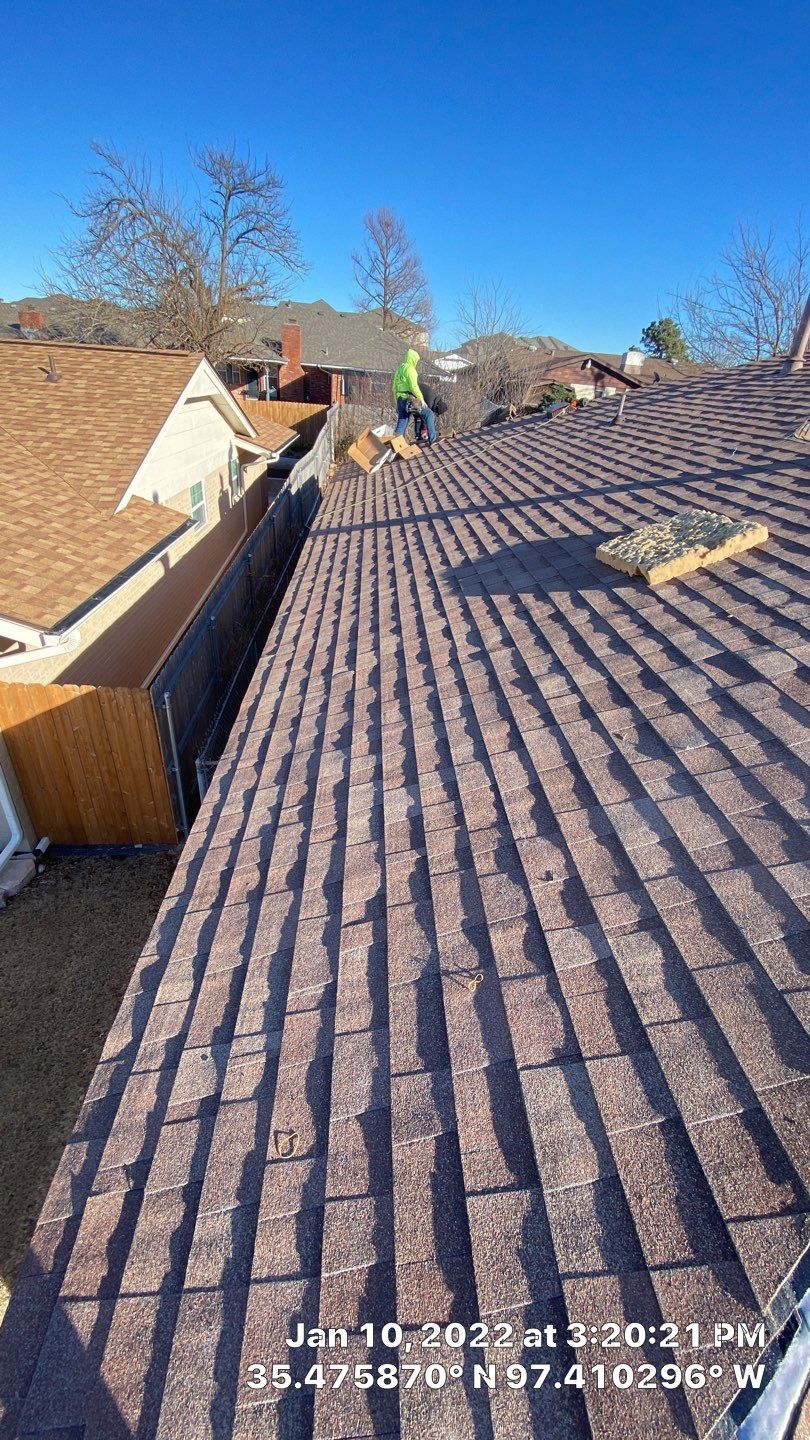 Residential Roofing Installation using Malarkey Vista Class 3 Sienna Blend  by Icon Roofing And Construction 
