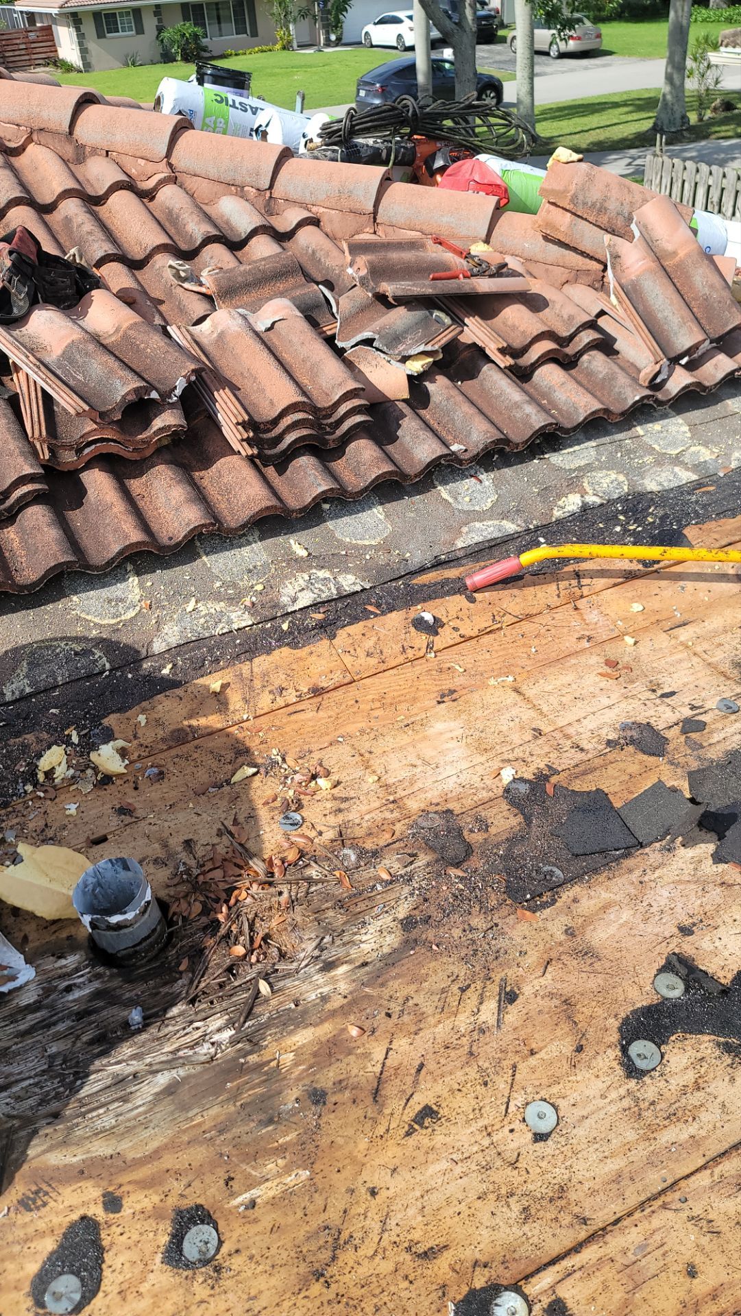 Flat Roof Replacement and Decking Repair in Boca Raton by Aastro Roofing