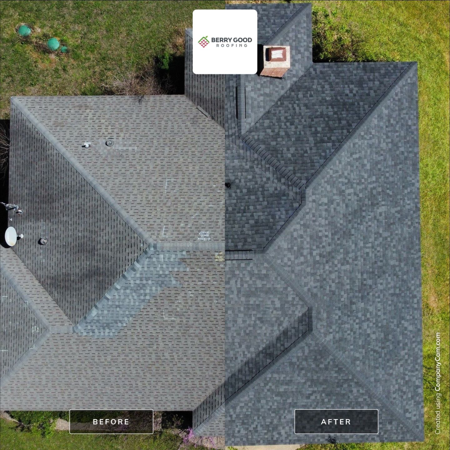 Storm Restoration Project  by Berry Good Roofing 