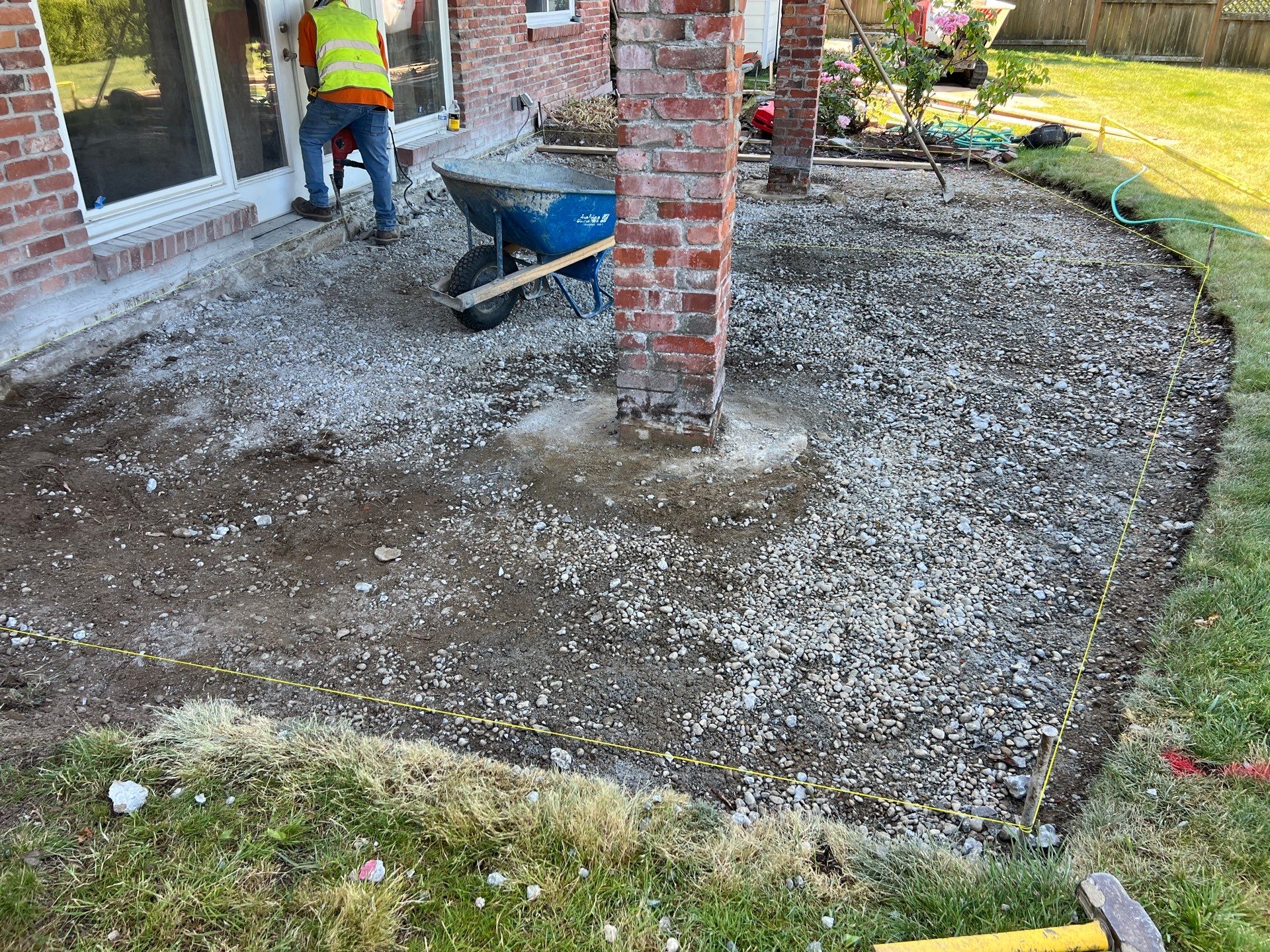 Susan | Concrete Patio by Jireh Asphalt & Concrete Inc 