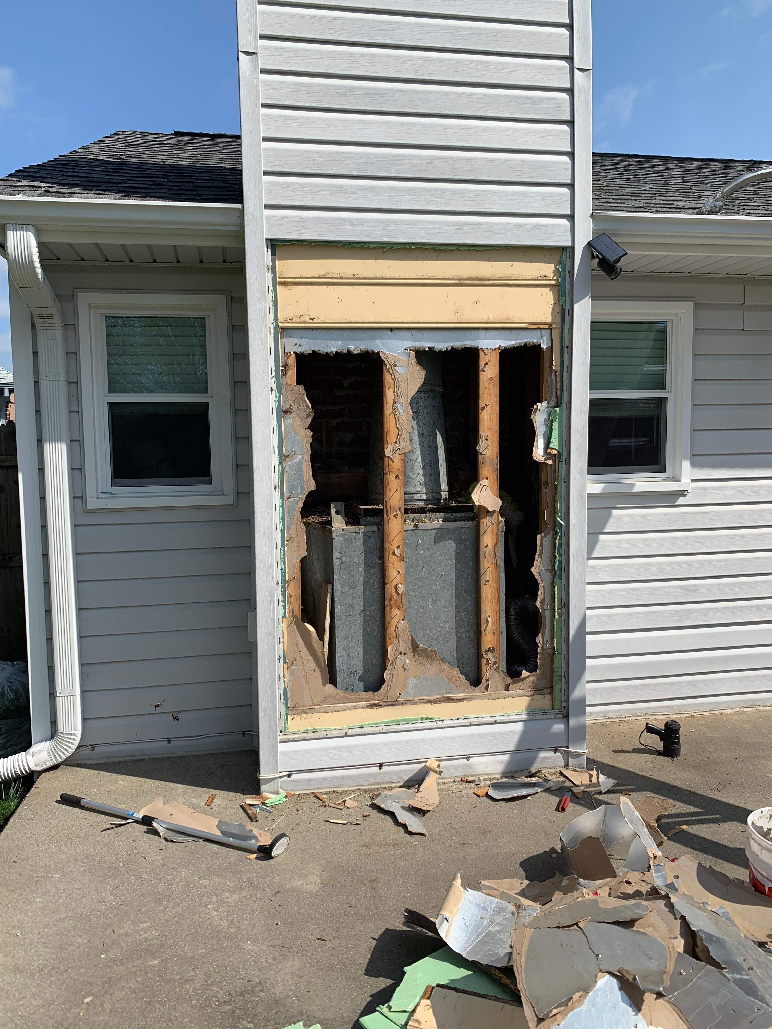 Chimney Removal by Premier Chimney and Roofing