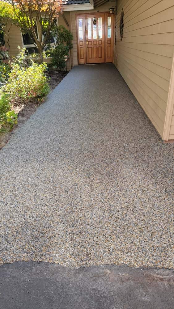 Walkway and Stairs in Monticello Vuba  by Concrete Coating Experts Inc.