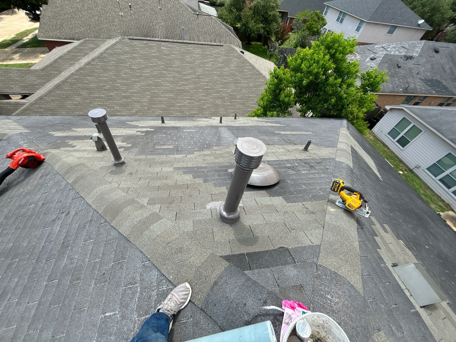 Residential Roofing Repair using Owen's Corning Duration (Lifetime) Shingles by Roof Repair Services LLC
