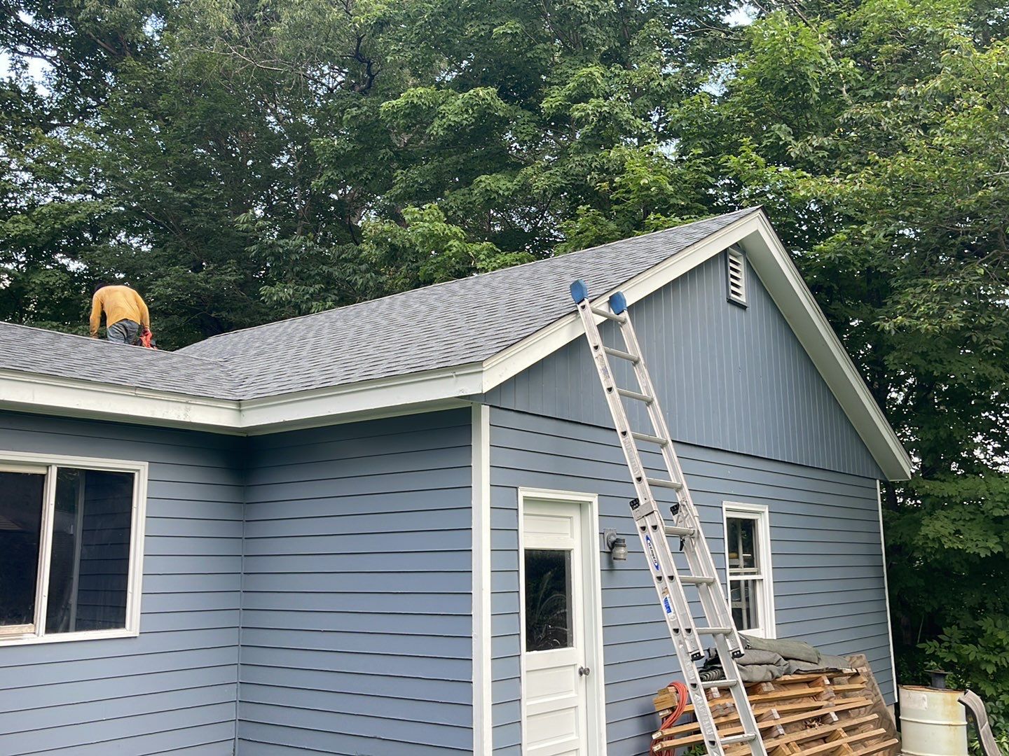 Residential Roofing Installation using GAF Timberline HDZ by Sensible Home Solutions
