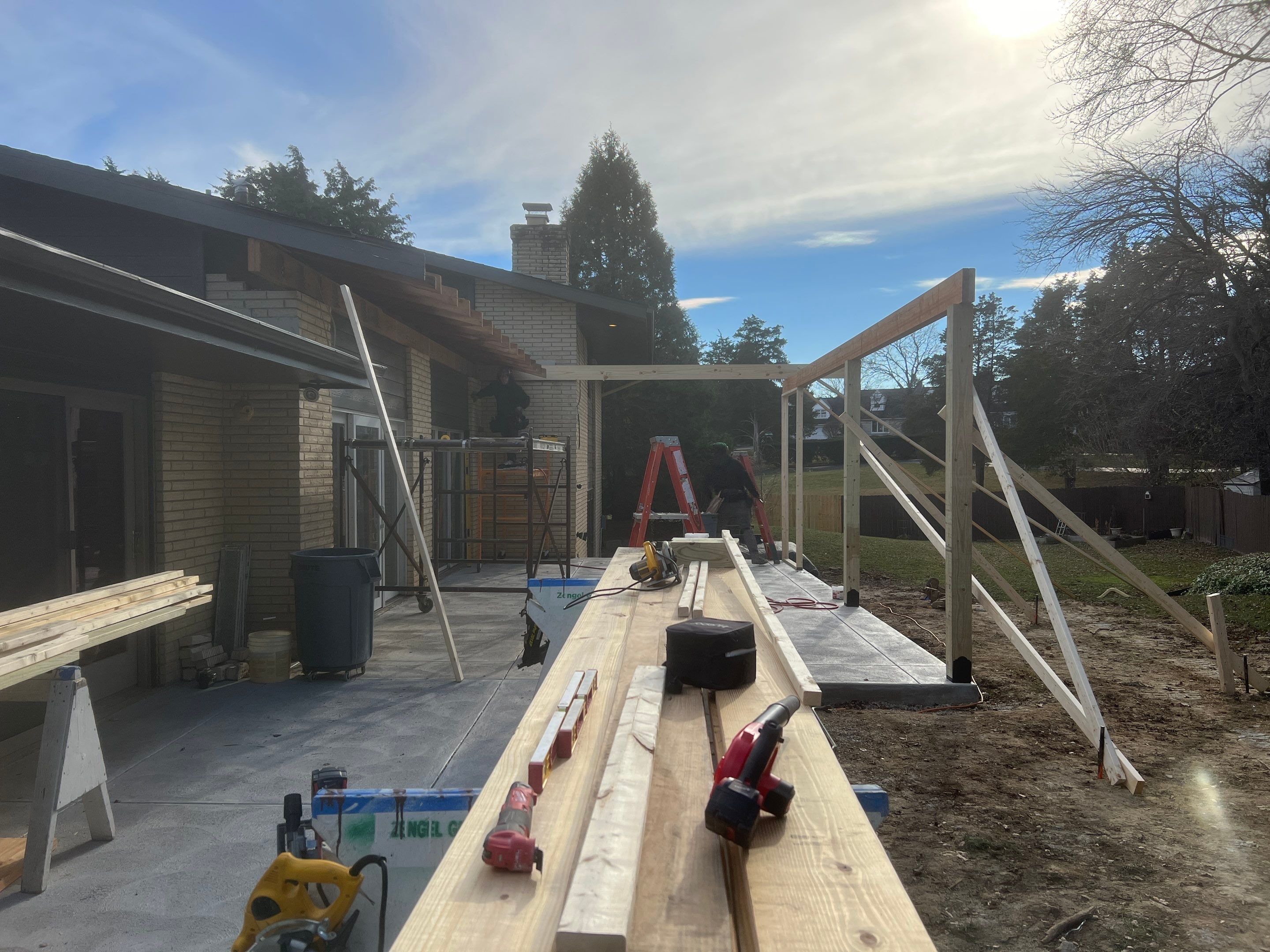 Centerville Covered Patio by Zengel Group