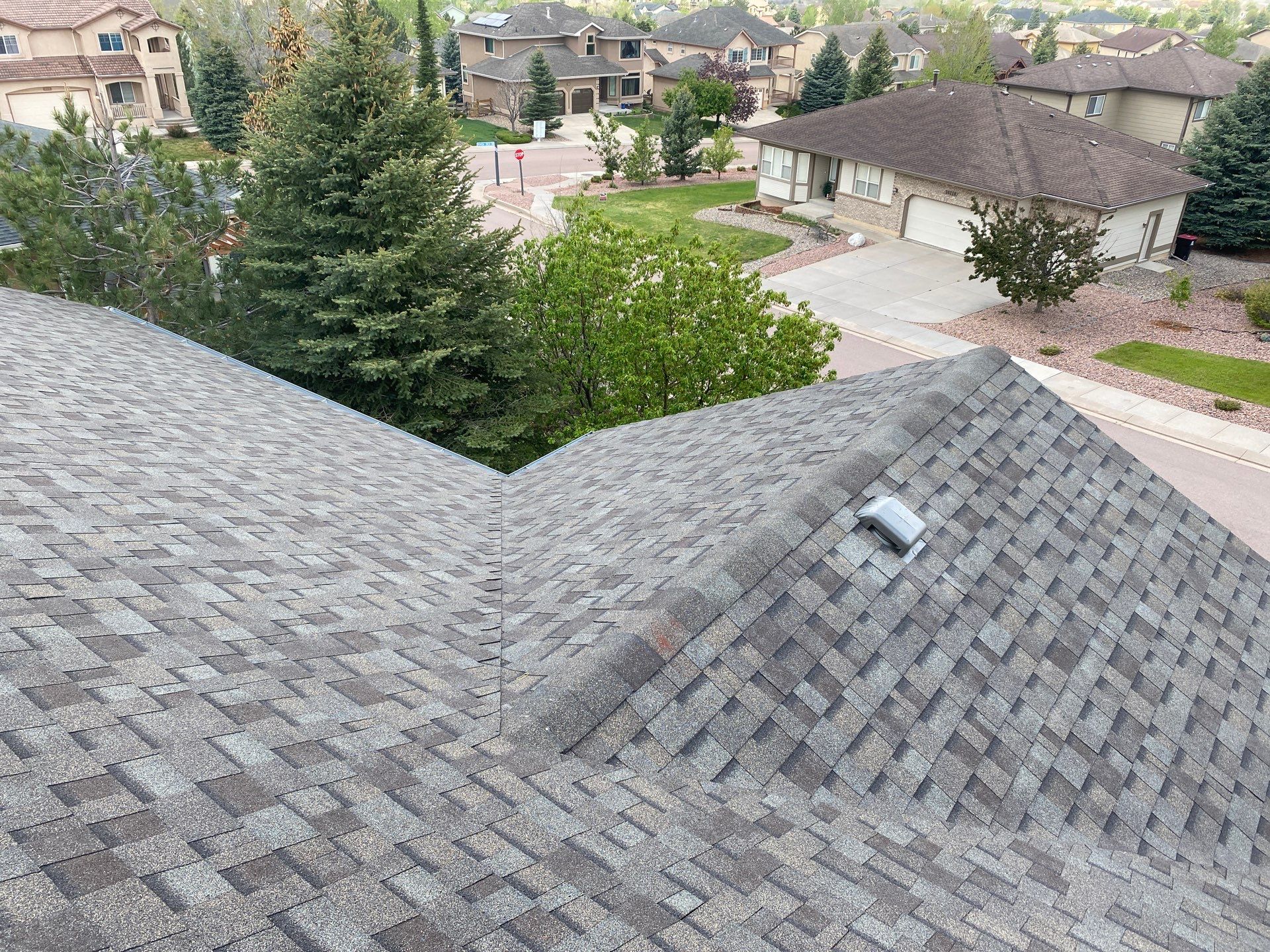 Residential Roof Replacement and Owens Corning Shingle Installation in Monument by CO Roofing & Solar