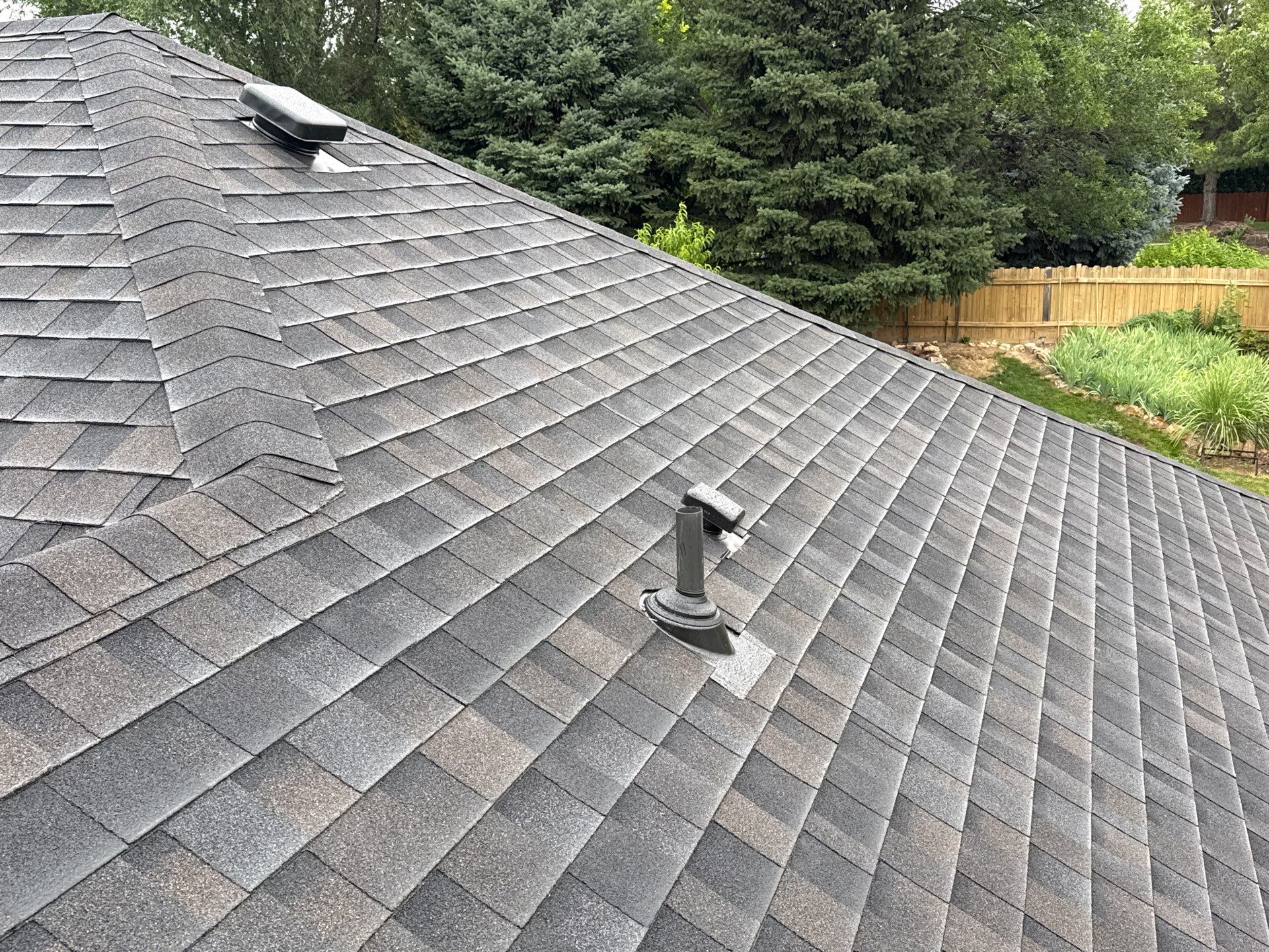 Architectural Shingle Roof Replacement and New Ventilation in Boise by Olive Roofing