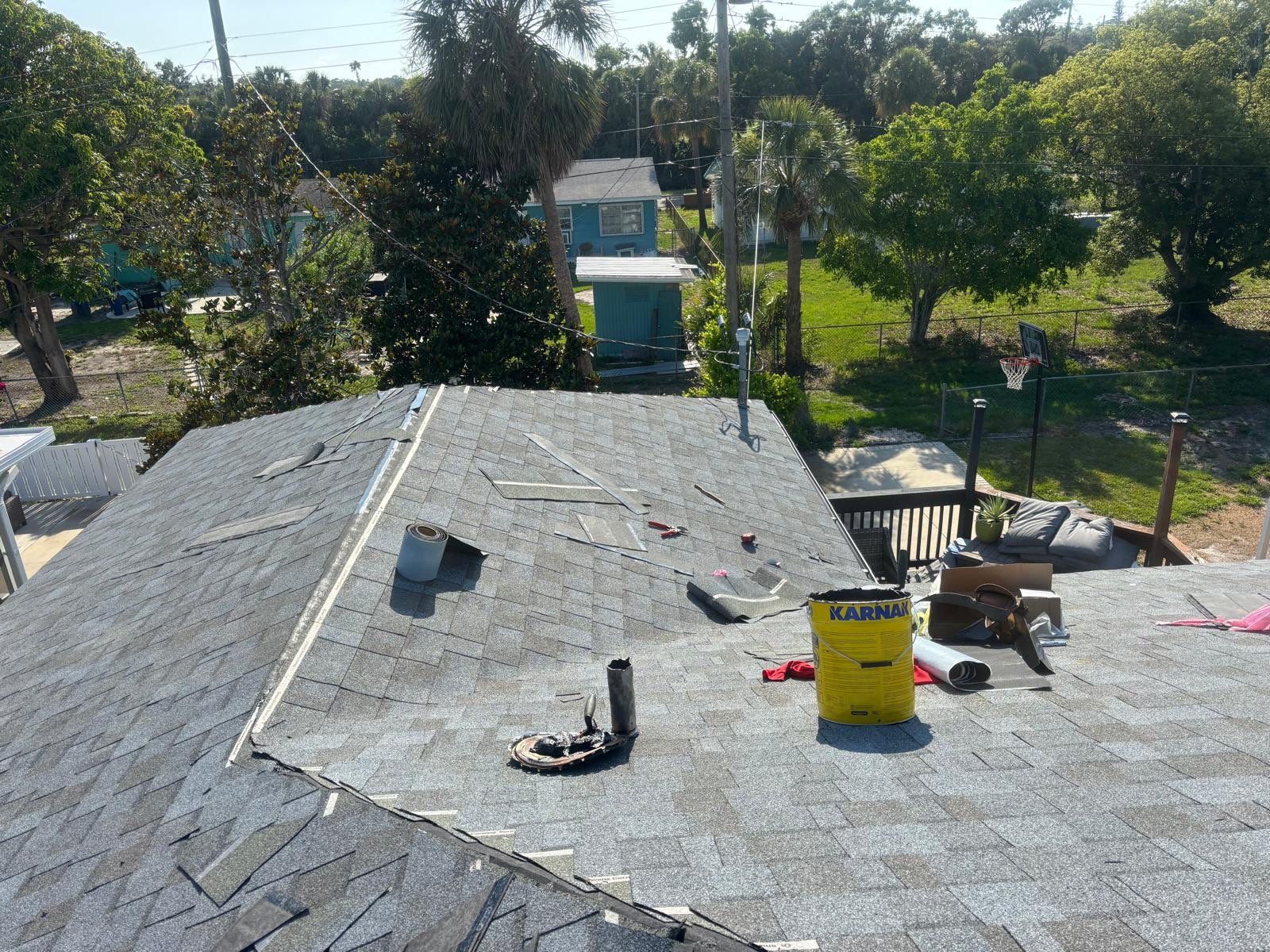 Project in St. Petersburg 33711 by Mitchell Roofing Company LLC 