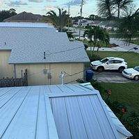 24ga 1" Nail-Strip Mill Finish  by Total Roofing System The Metal Roof Experts