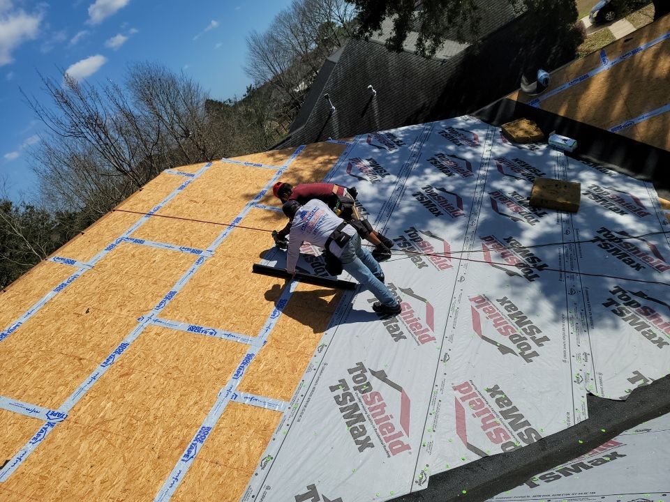 Residential Roofing Installation using Roof Replacement by American Roofing & Construction LLC