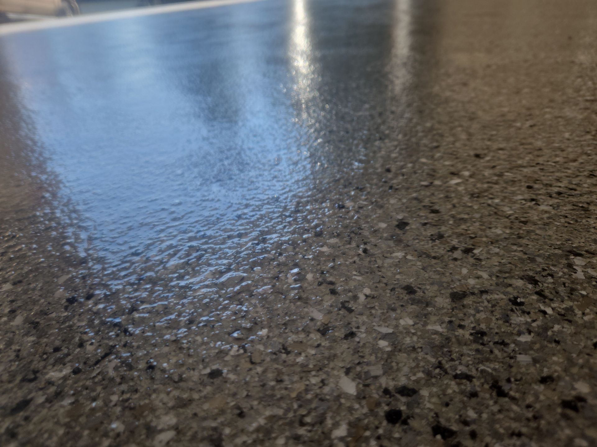 Garage Transformation using Shale Hybrid by Croc Coatings, LLC