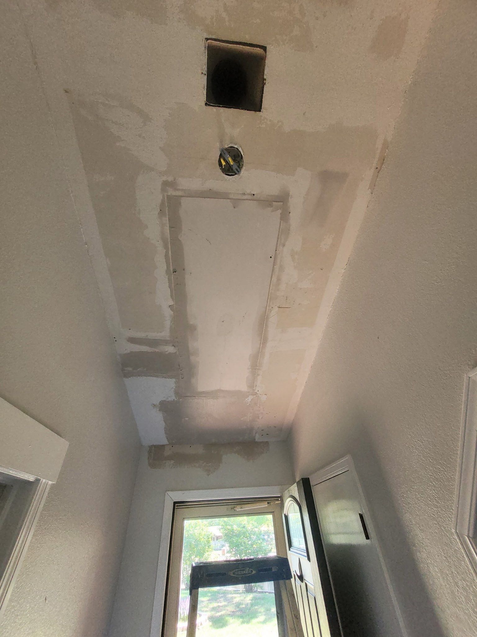 Removed Skylight & Fix chimney. by In & Out Construction & Remodeling, LLC