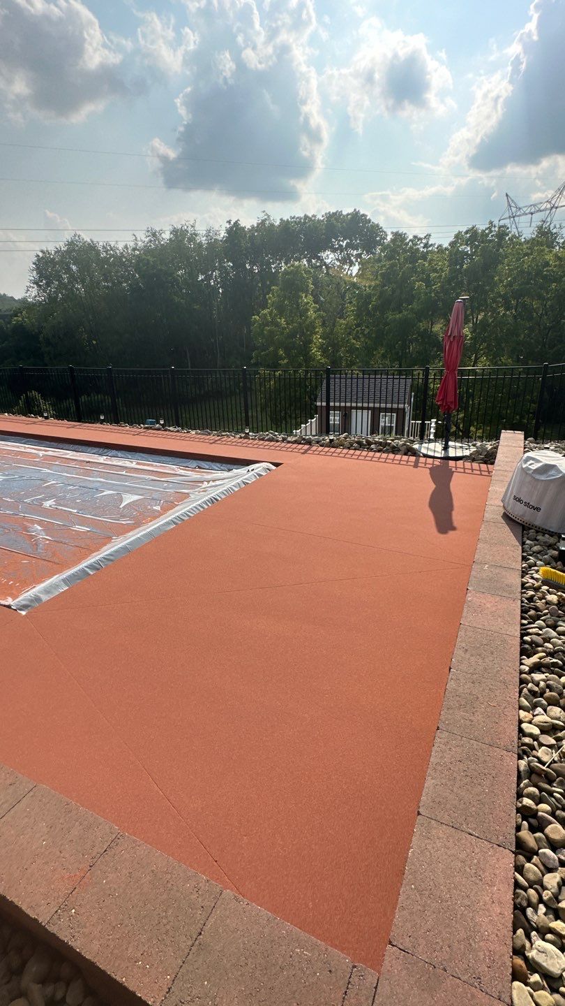 Pool Deck Project in Venetia by Floors in a Day, Inc