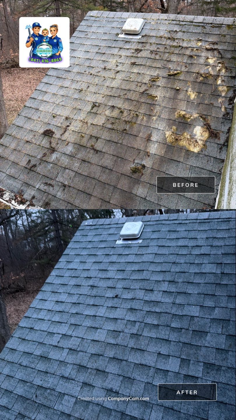 Project in Mundelein by Simmons Power & Soft Washing