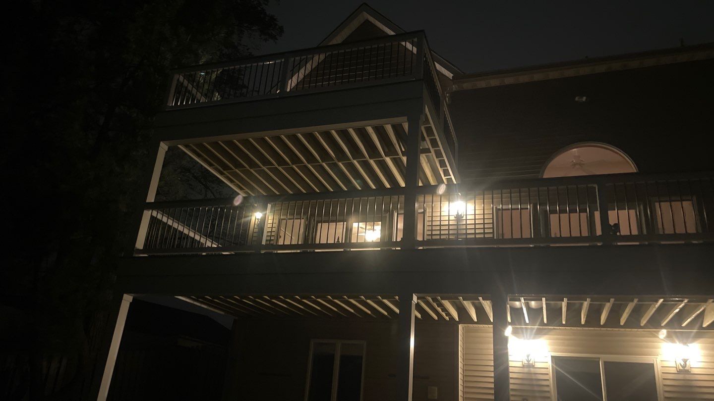 Waterfront deck In Keyport  by deck guardian