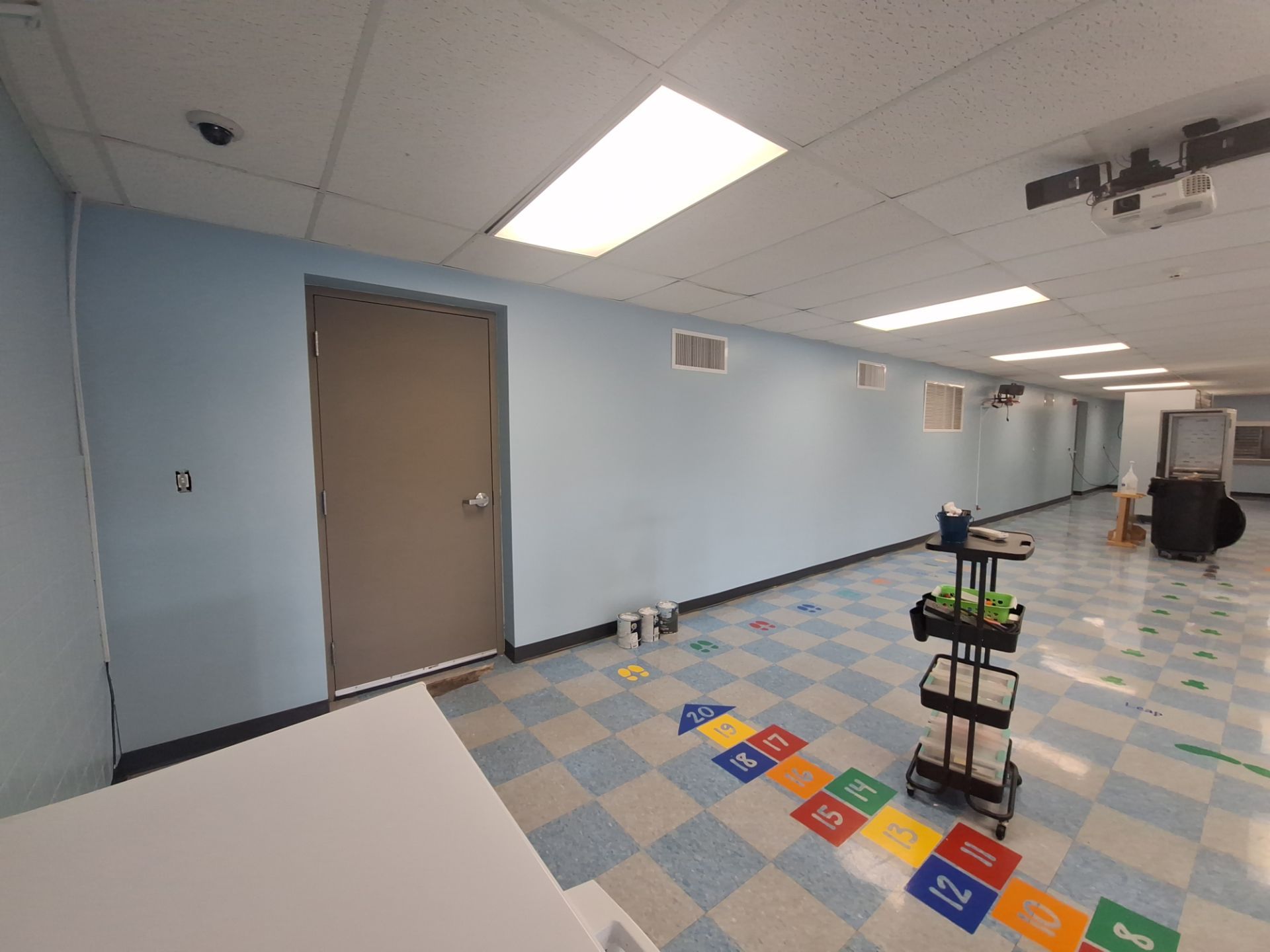 Early Childhood Center Interior Painting and Drywall Repair in Muskegon by Gordon Painting
