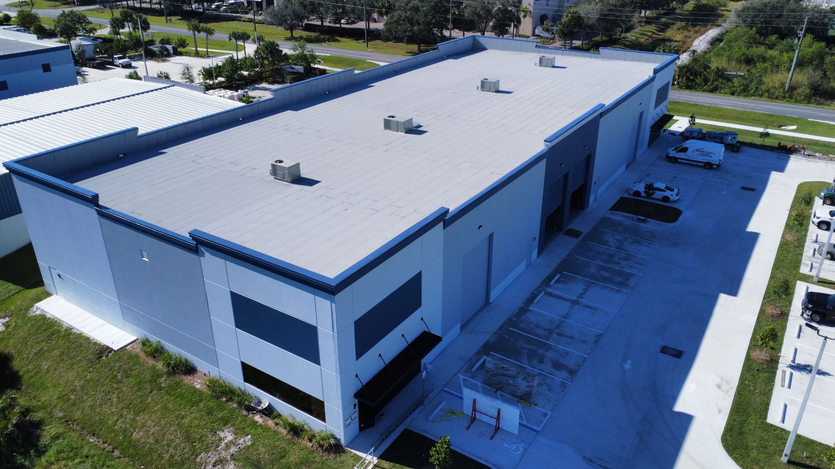Torch Applied Modified Bitumen Roof Installation by Sailfish Roofing
