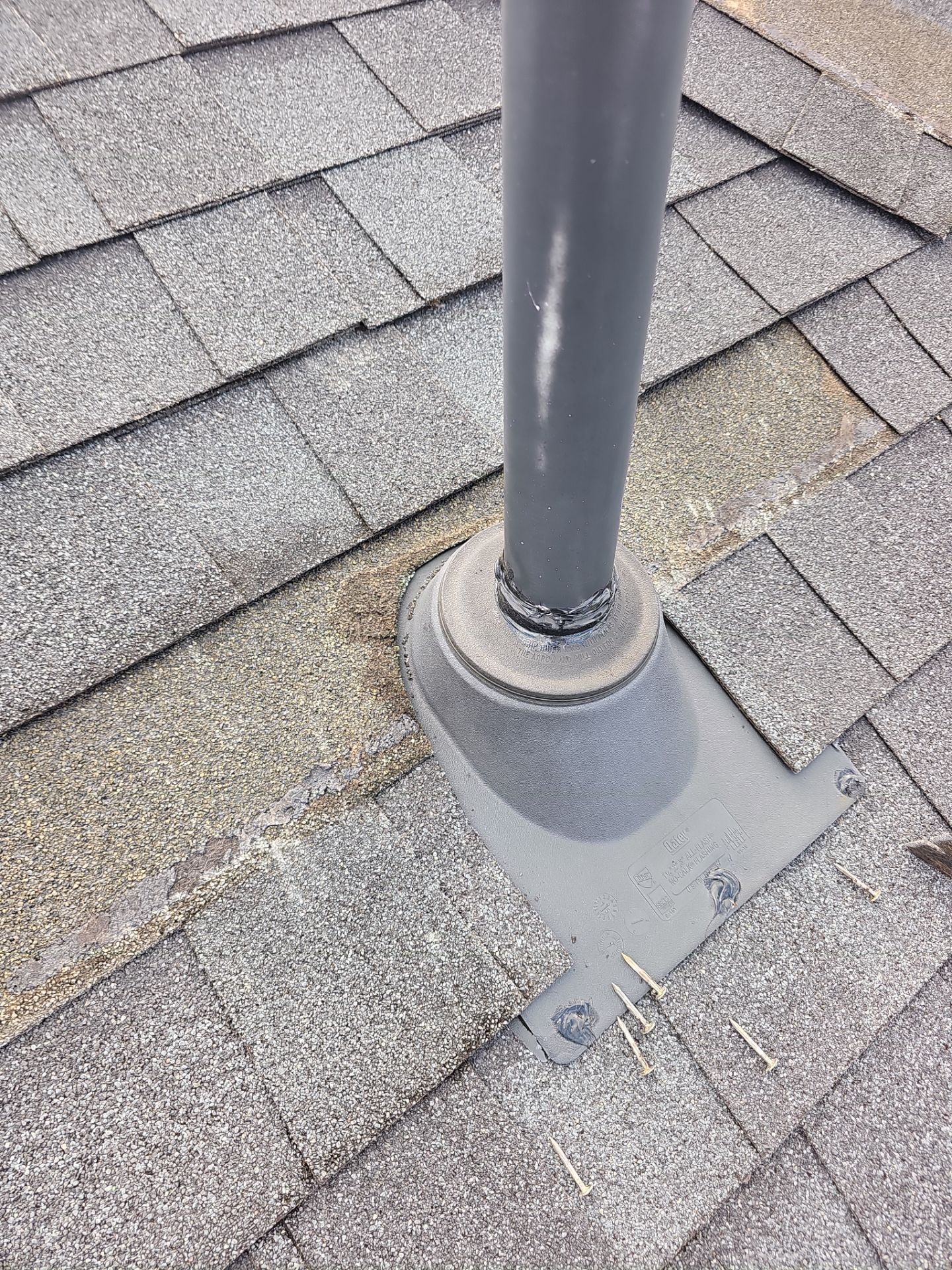 Roof Repair - Vent Flashing Replacement by Winchester Roofing