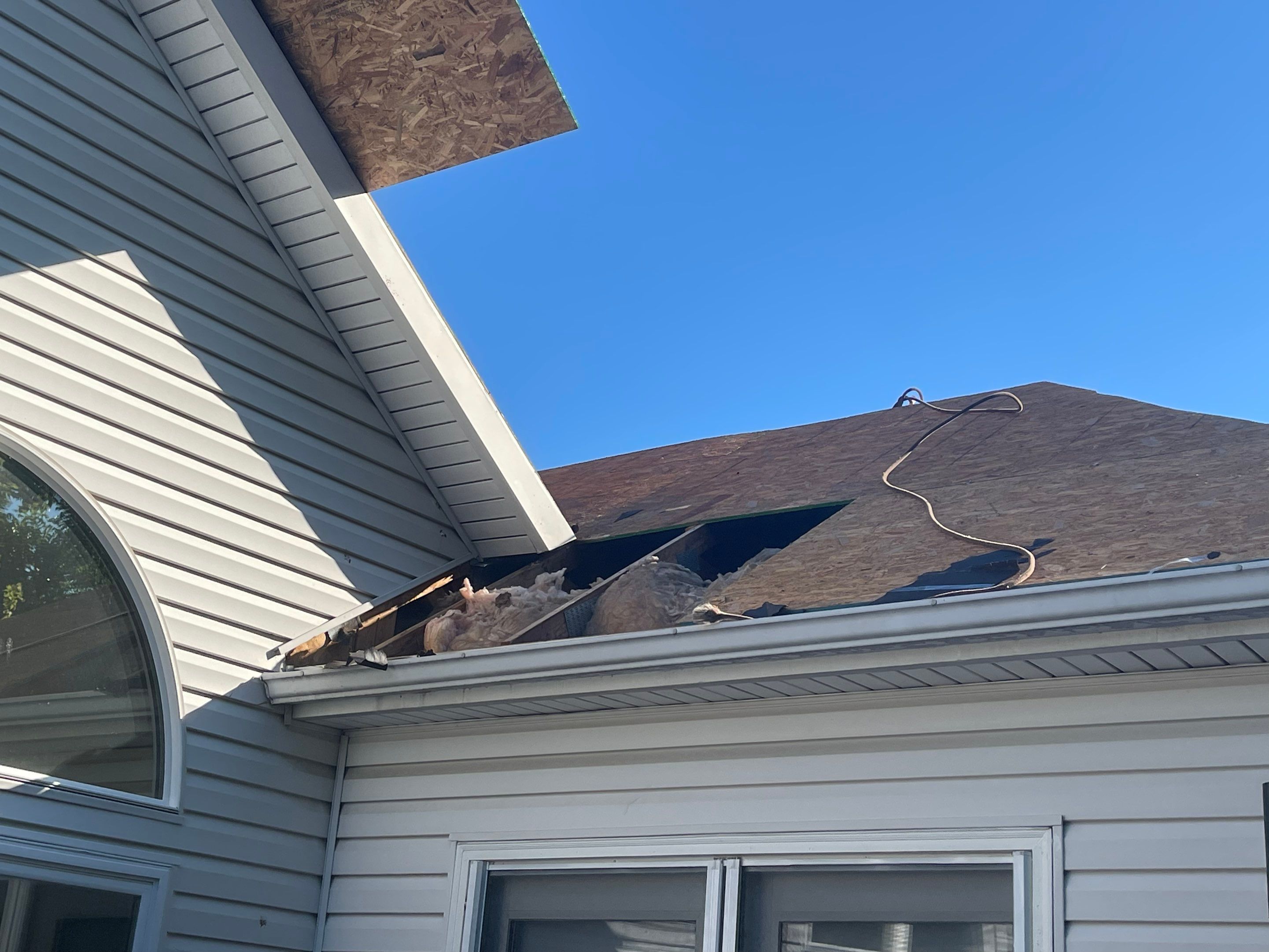 Residential Roofing Installation using IKO dimensional shingles by SOS Home Ohio 