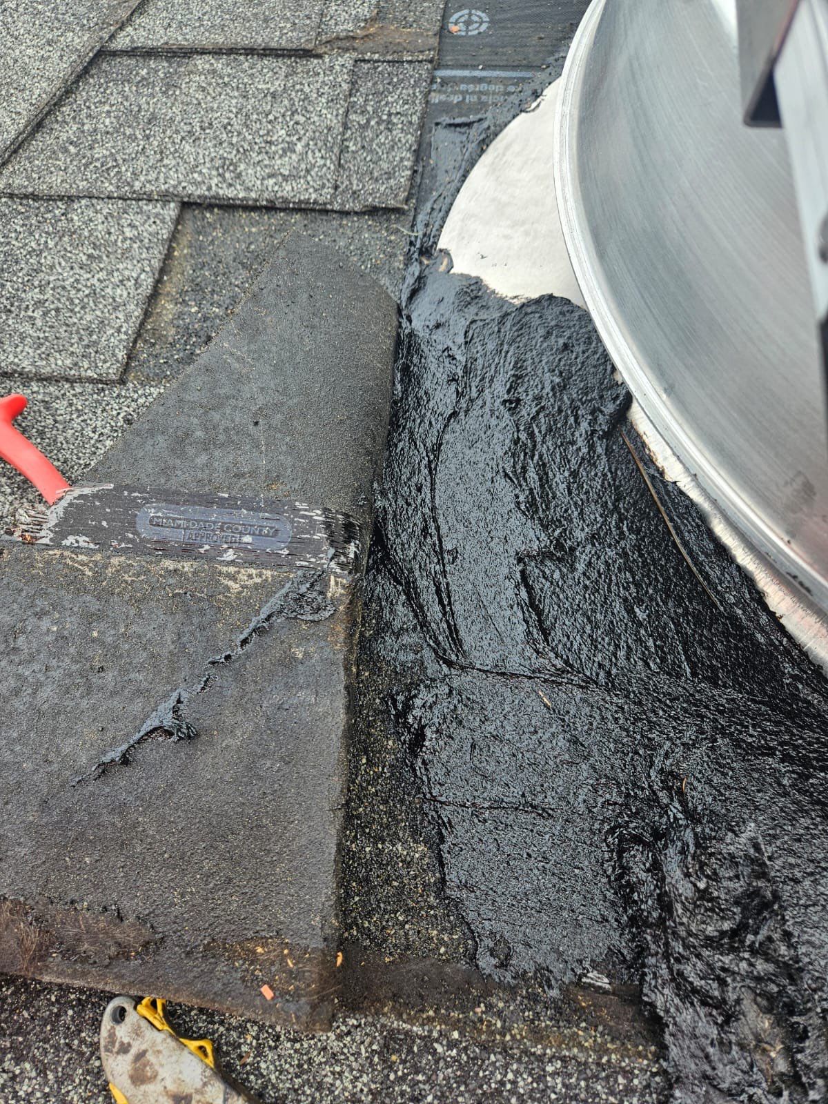 Residential Roofing Repair using Shingle and Solar Exhaust Fan Install by Four Peaks Roofing