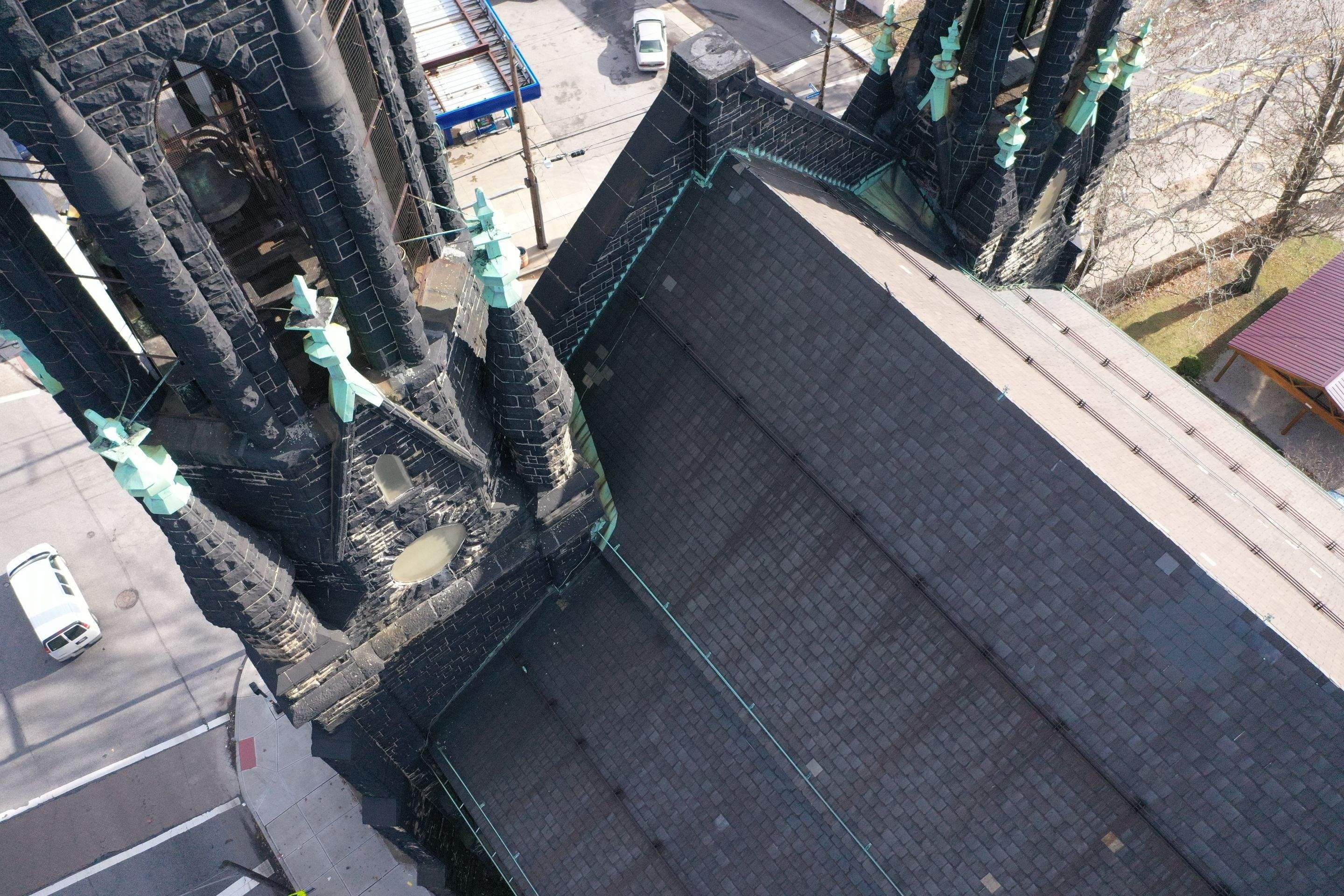 Drone Inspection by Absolute Roofing and Construction
