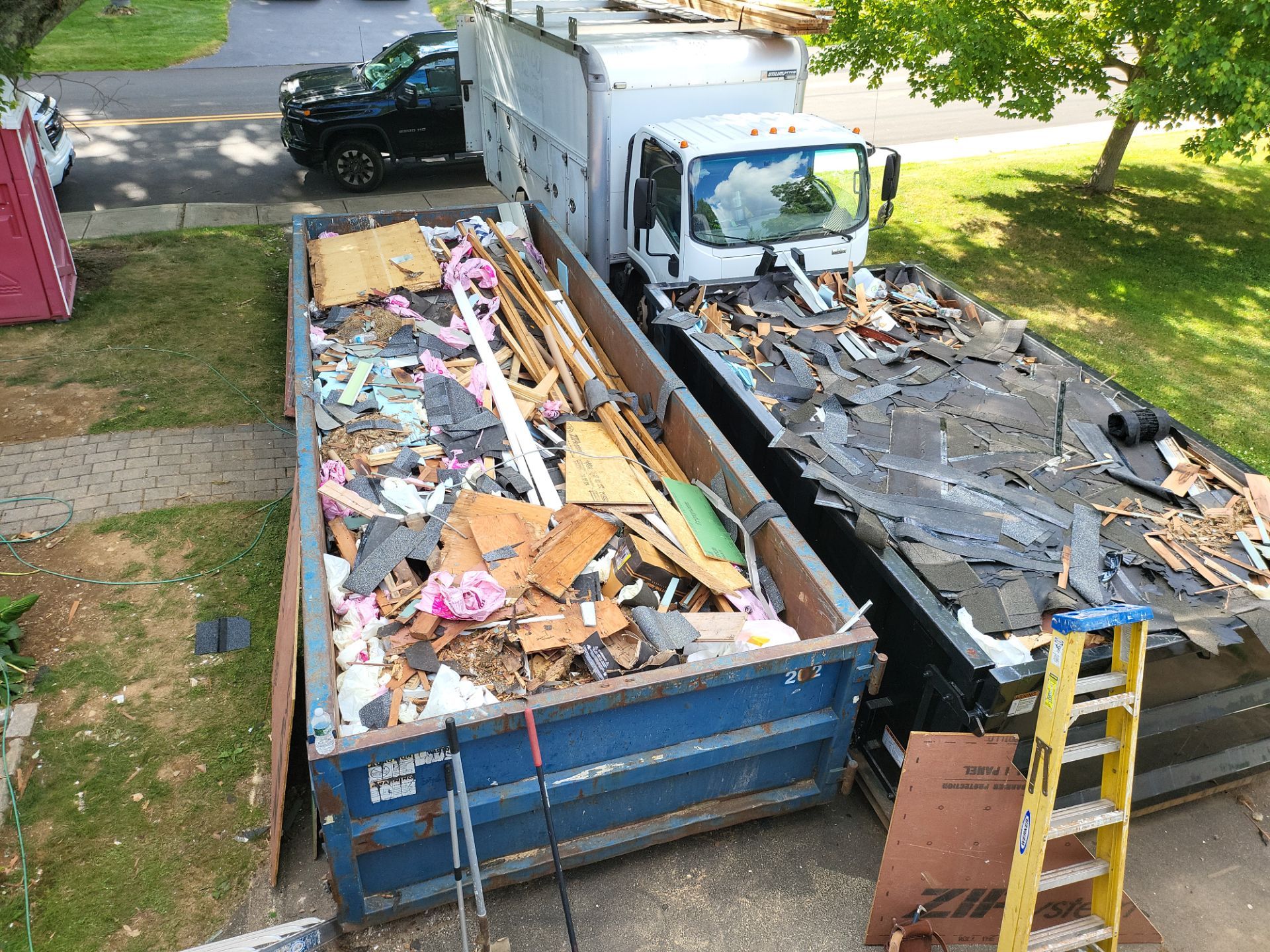 Residential Roofing Installation using Owens Corning TruDefinition Duration AR - Slatestone Gray by A Plus Exterior