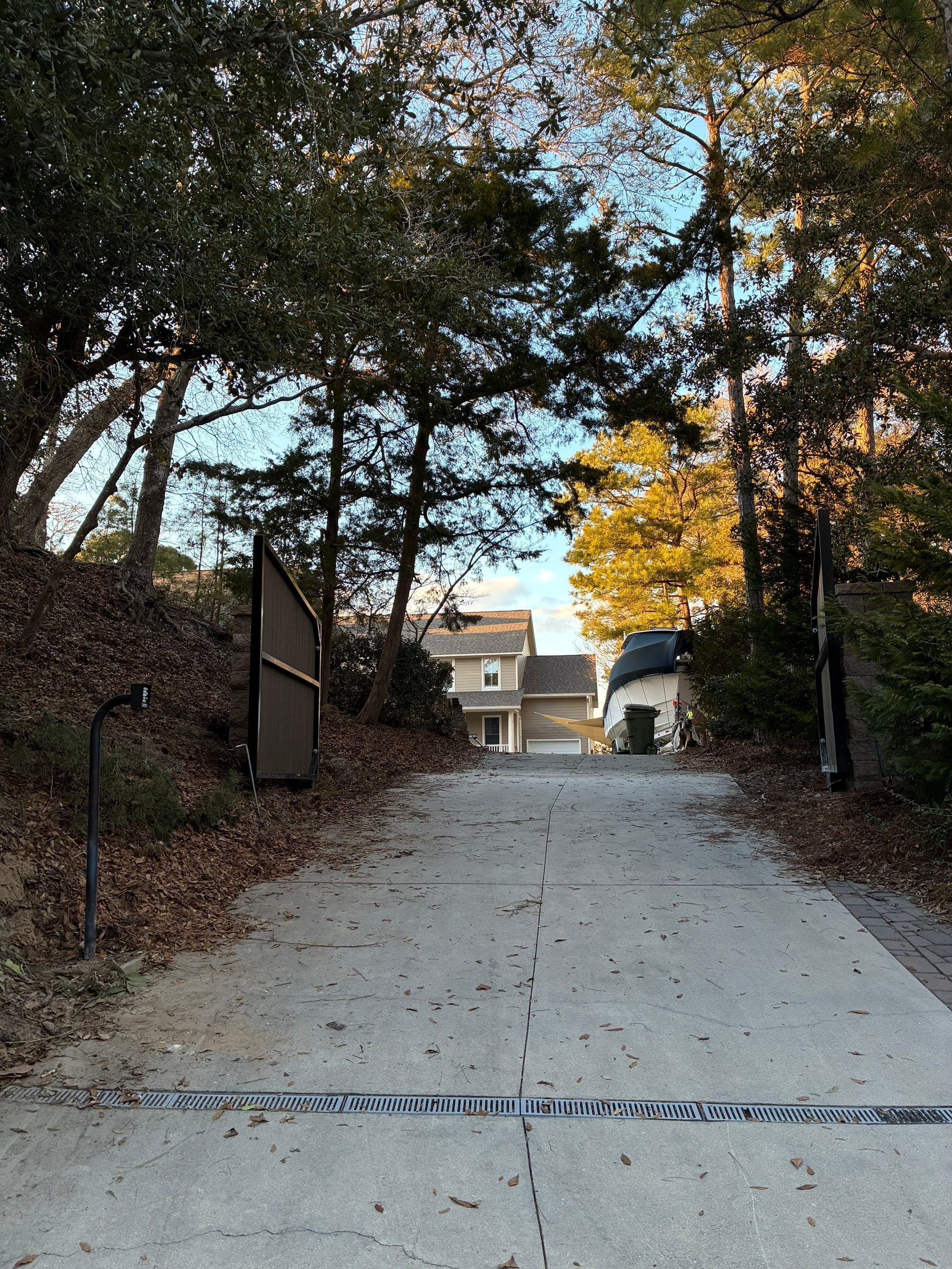 Automated Gates in Emerald Isle by Superior Fence and Rail