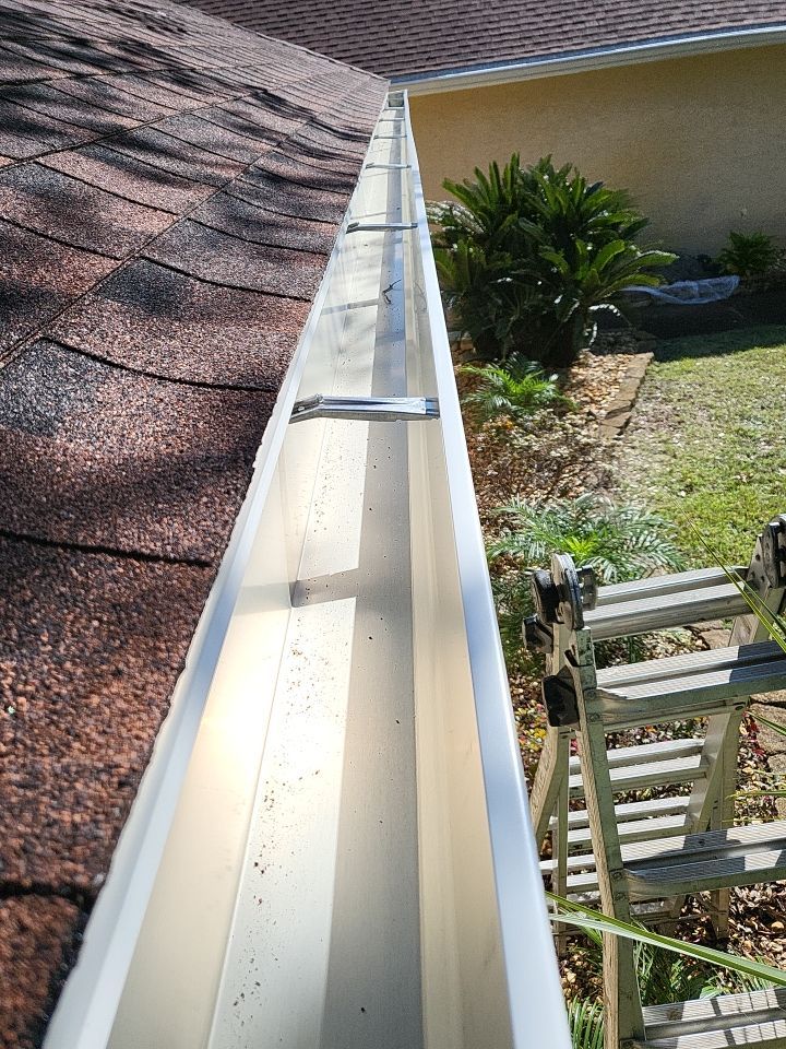 Gutter Installation using K-Style Gutters by Gutter Professors