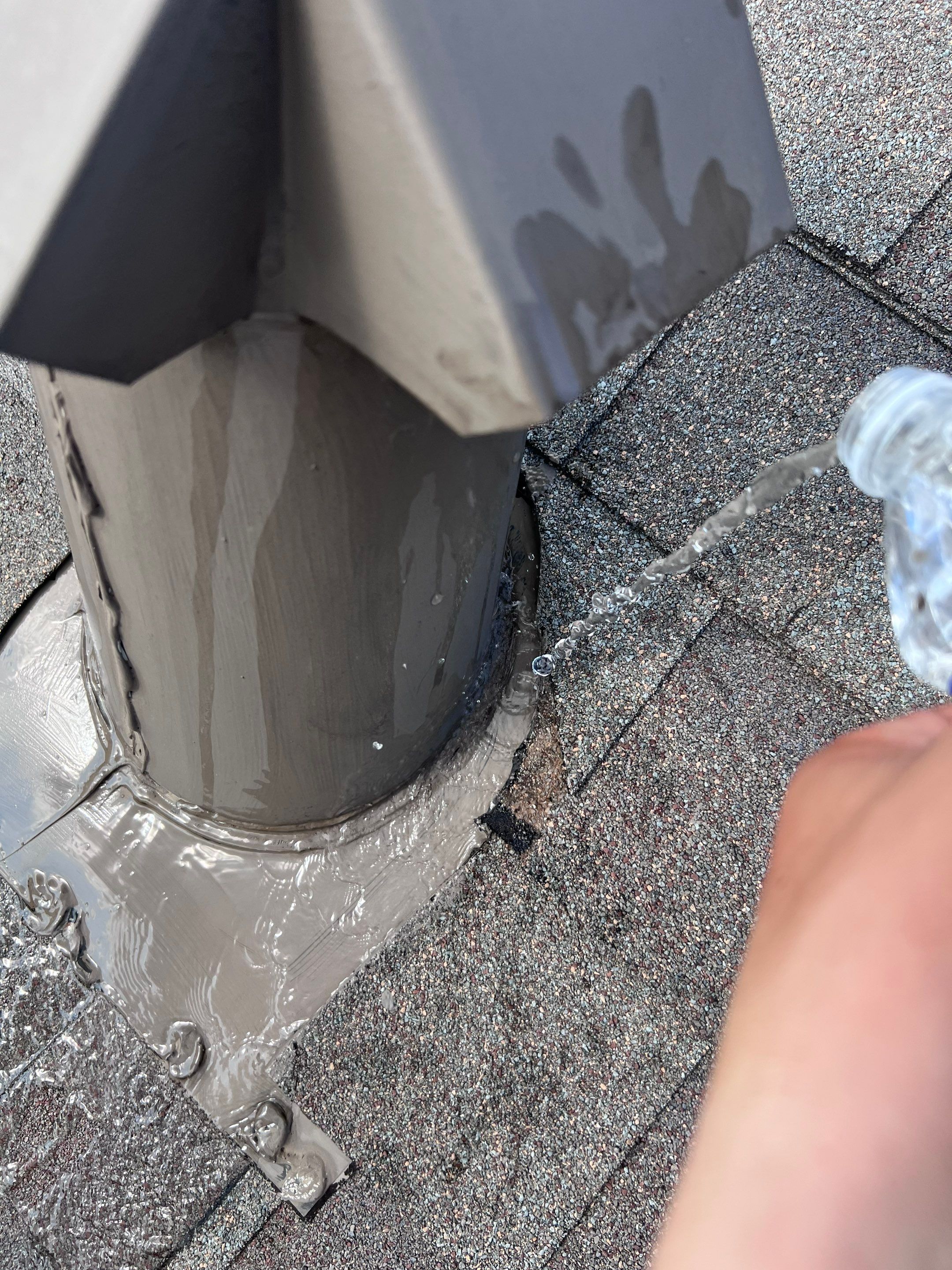Hail Damage using Owen's Corning Duration (Lifetime) Shingles by Roof Repair Company