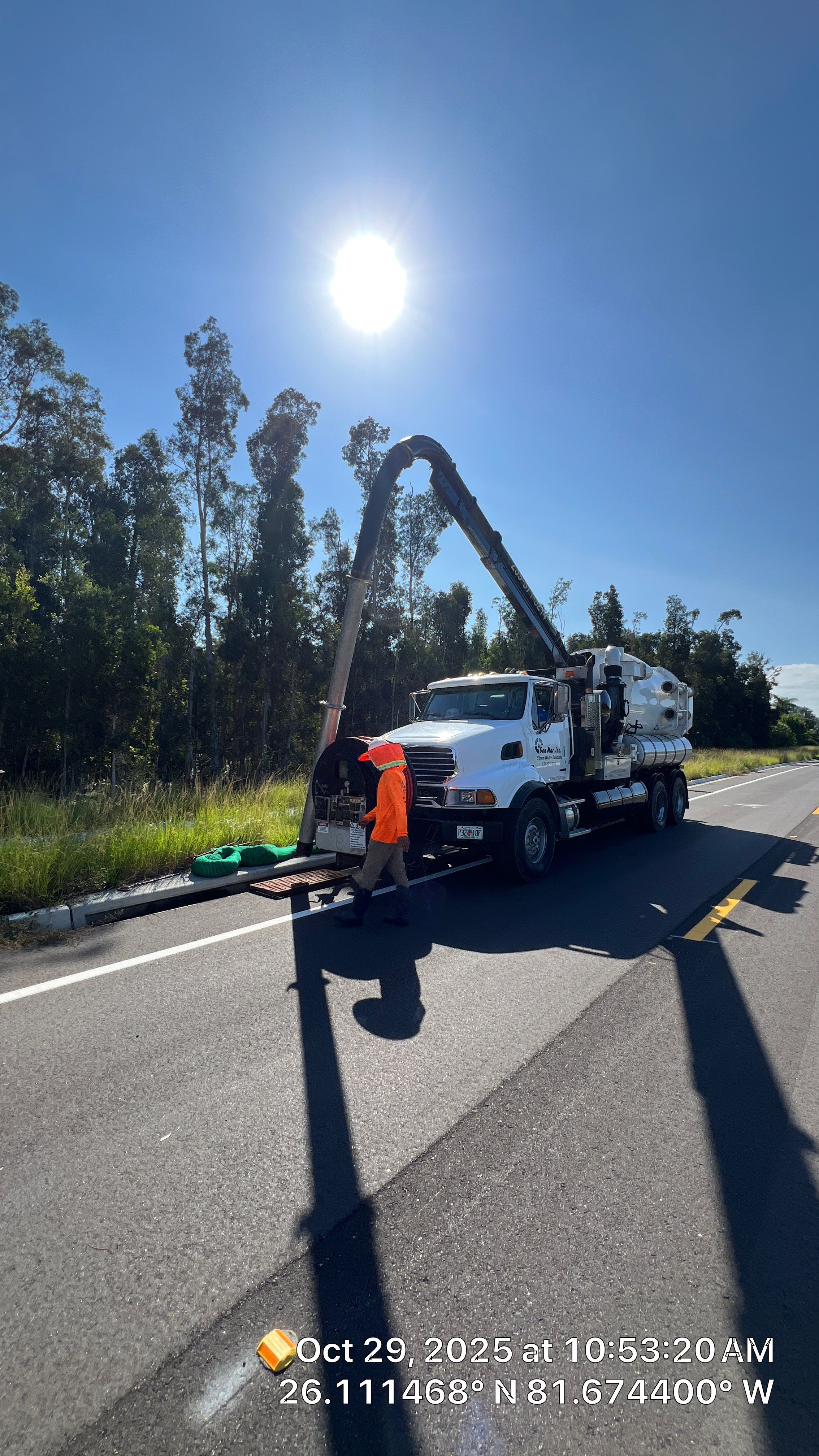 New Construction Road off Rattlesnake in Naples by Don Mar, Inc. Storm Water Solutions