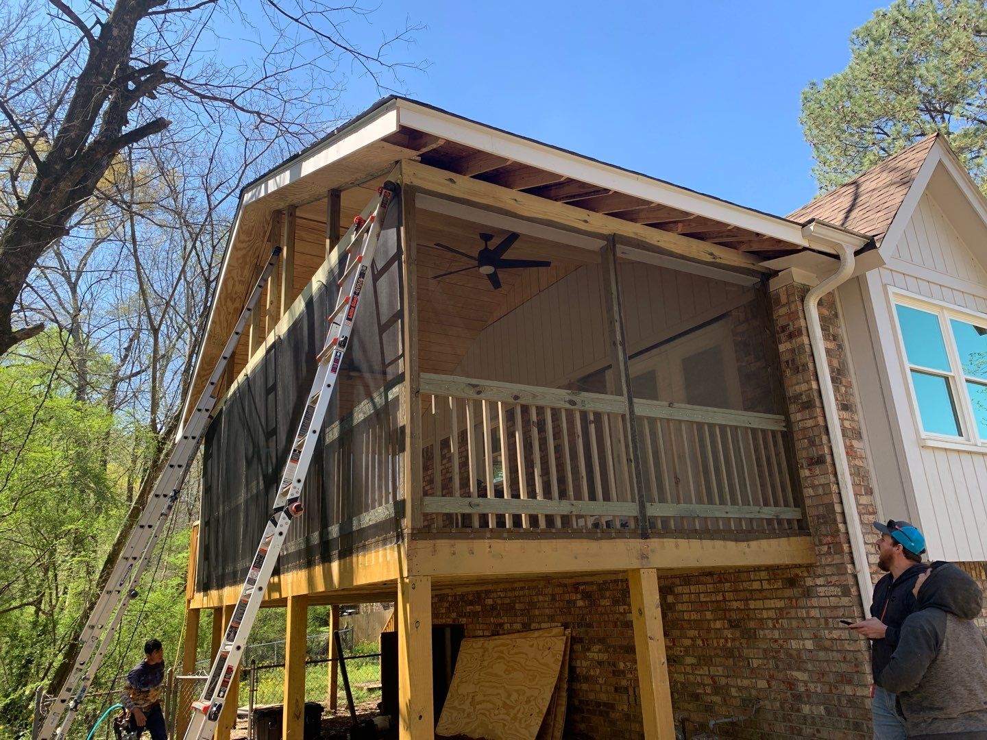 Mountain Brook - Covered Porch by Pillar and Pine