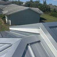 24ga 1.5" Mechanical Seam Mill Finish by Total Roofing System The Metal Roof Experts