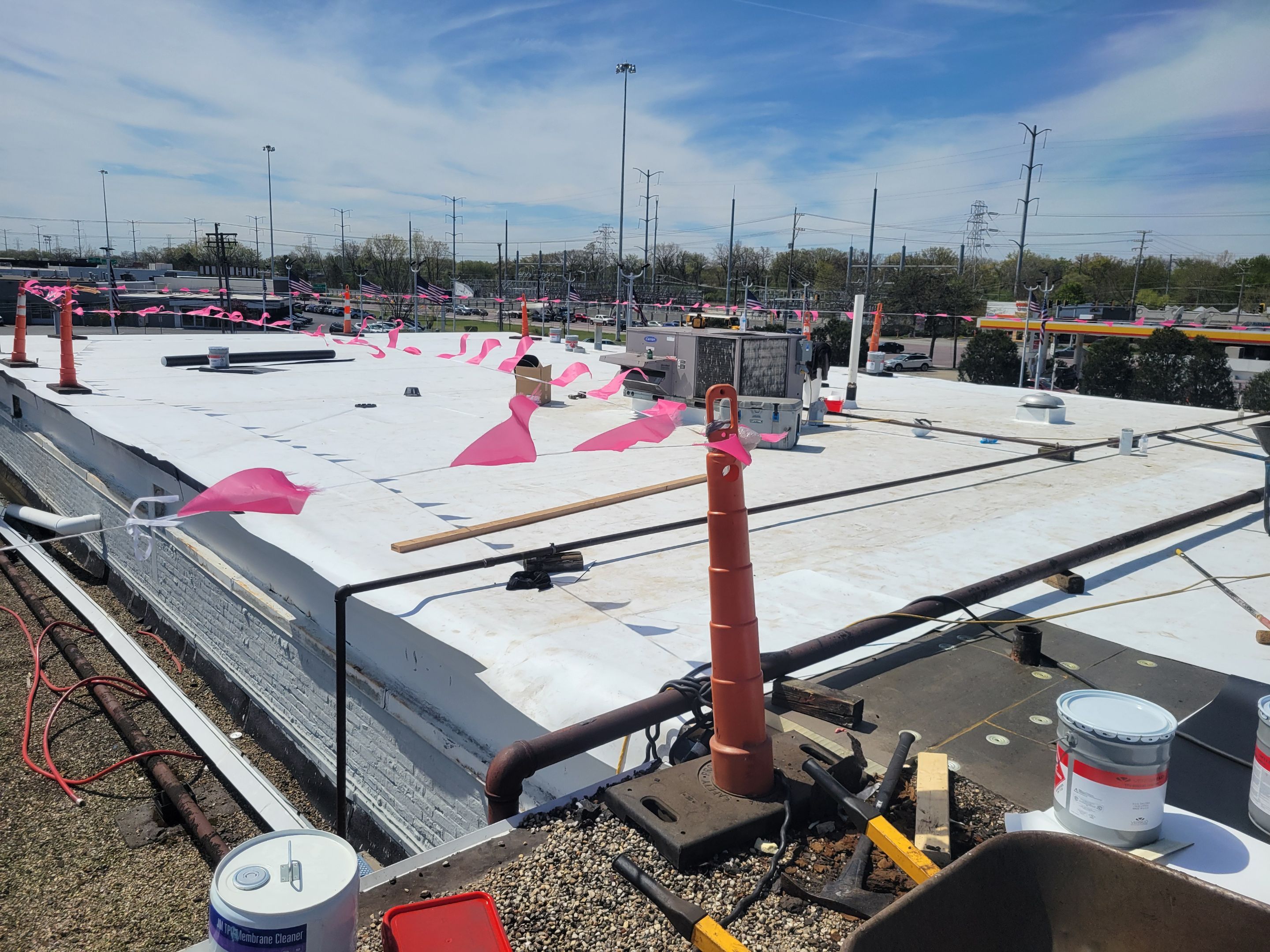Ford Dealership - Re-Roof by Pink Roofing