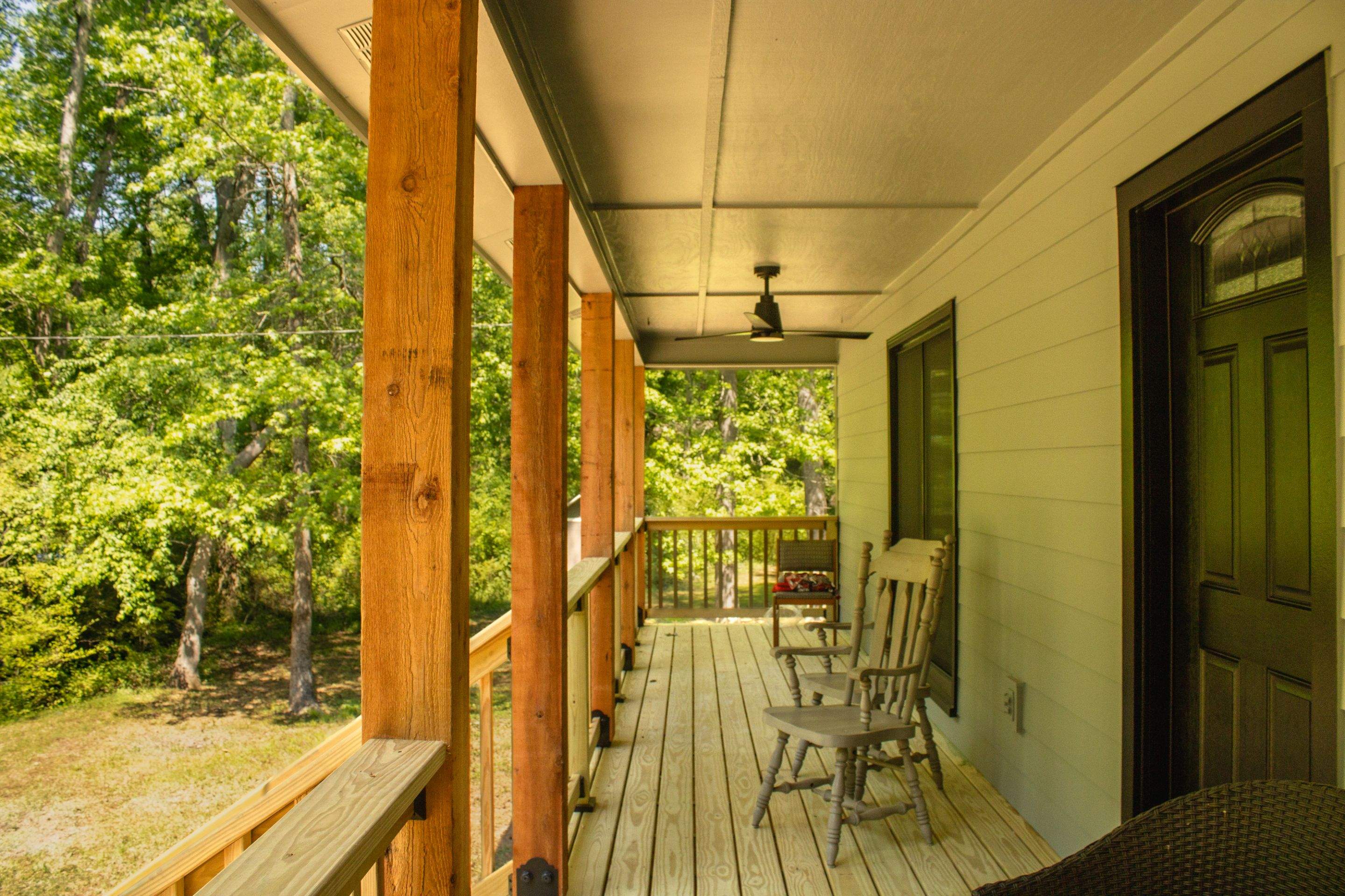 Smyrna, GA Full James Hardie Siding Replacement and Wood Front Porch Rebuild by Nelson Exteriors