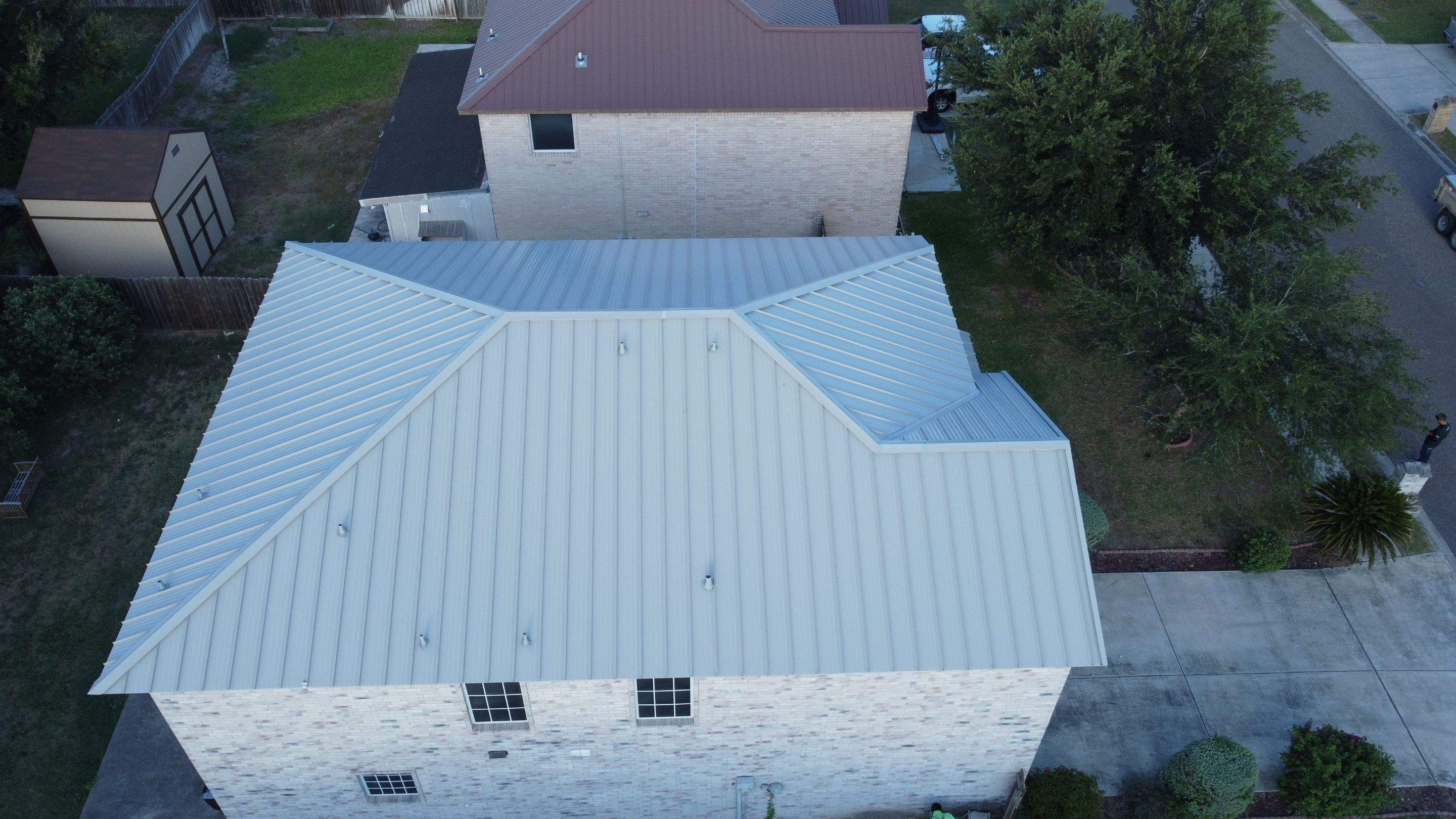 Project in Edinburg by Marva Roofing