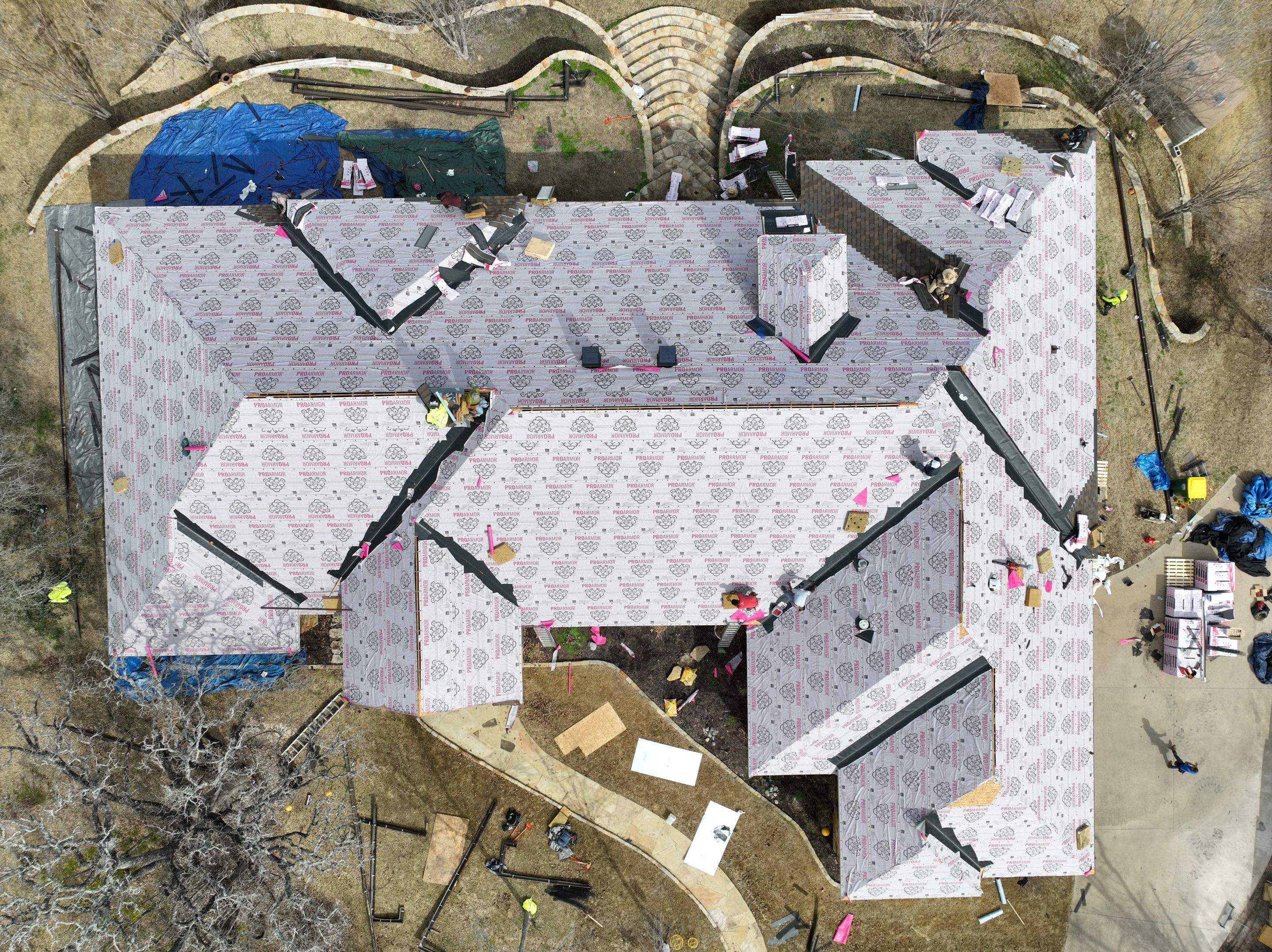 Residential Roofing Installation using Owens Corning Duration by Becker Roofing and Exteriors