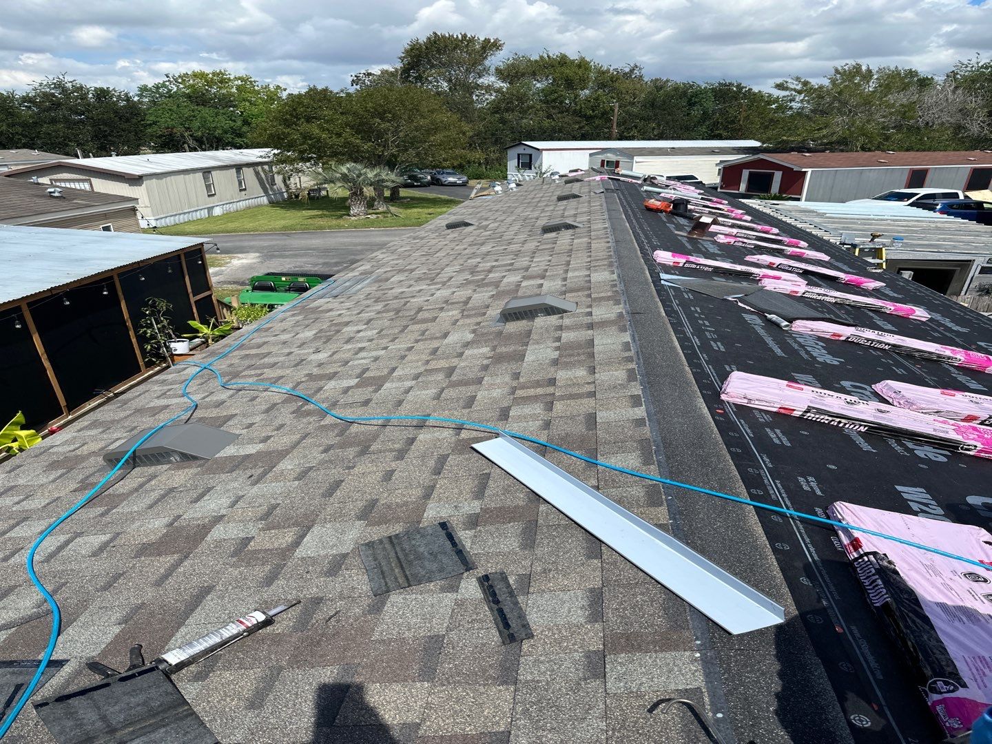 Residential Roofing Repair using Owen's Corning Duration (Lifetime) Shingles by Roof Repair Company
