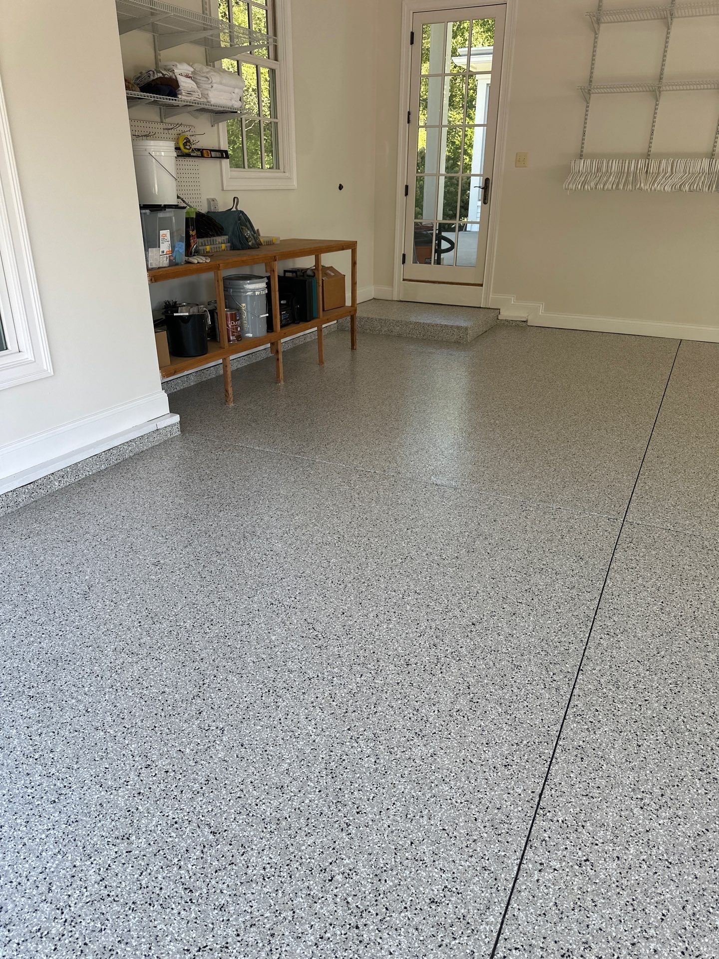 Garage Floor Coating using Cabin Fever by My Garage Floor Guys