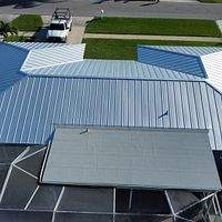 24ga 1" Nail-Strip Mill Finish by Total Roofing System The Metal Roof Experts