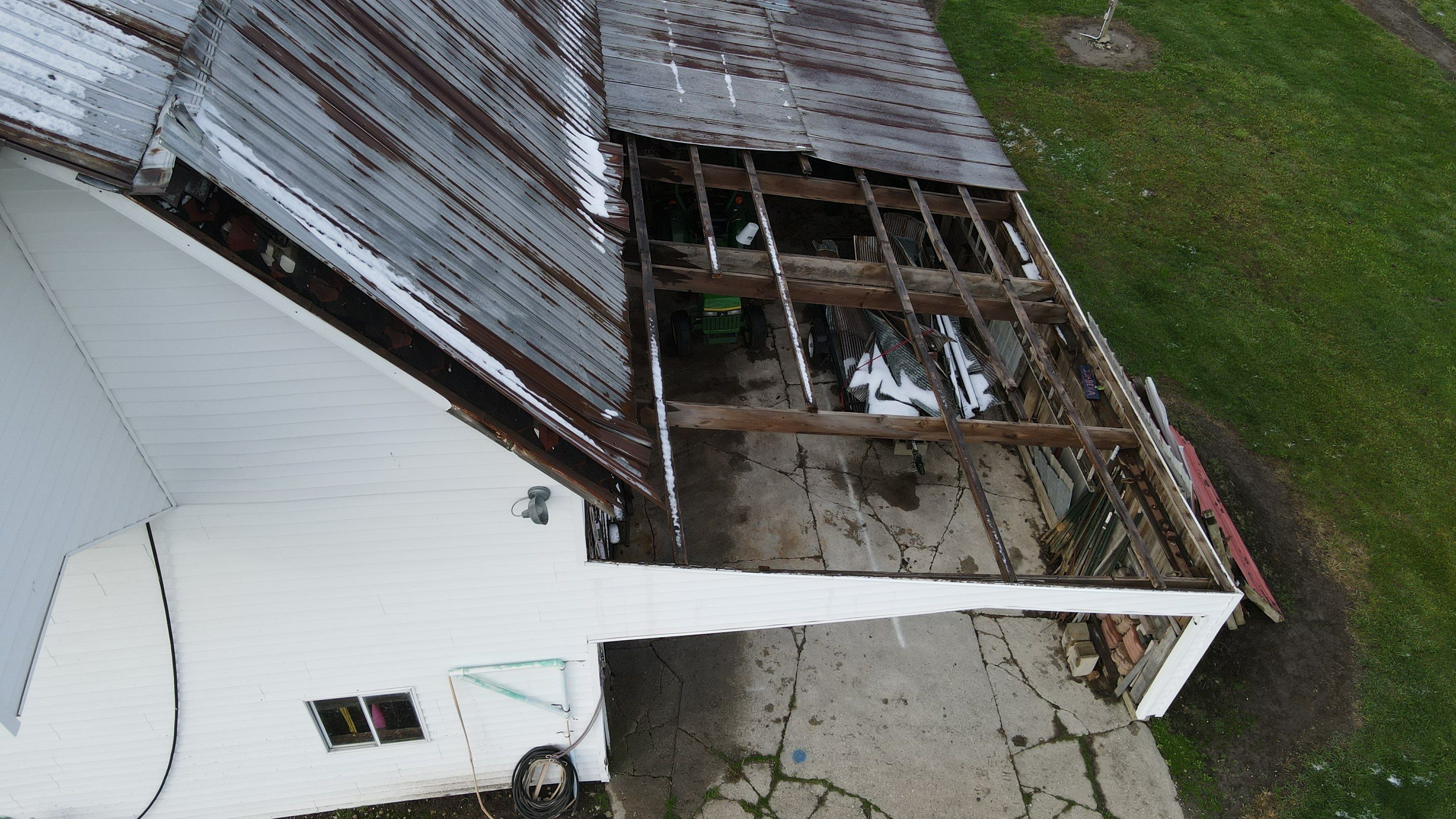 Commercial Roofing Installation using Perfromance Panel Metal - Black by RoofX 