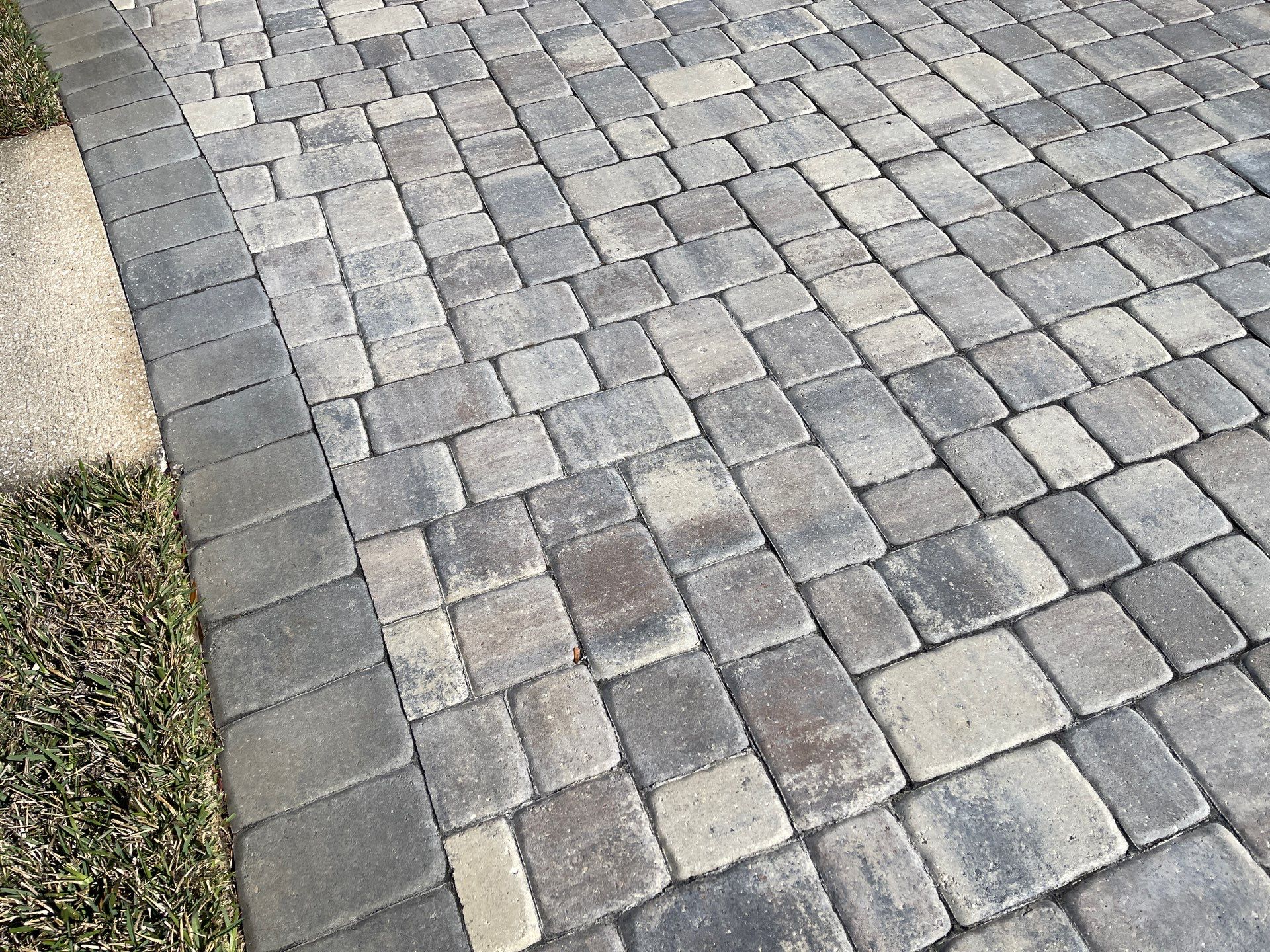 Pavers using Concrete Sealant by DuraSeal