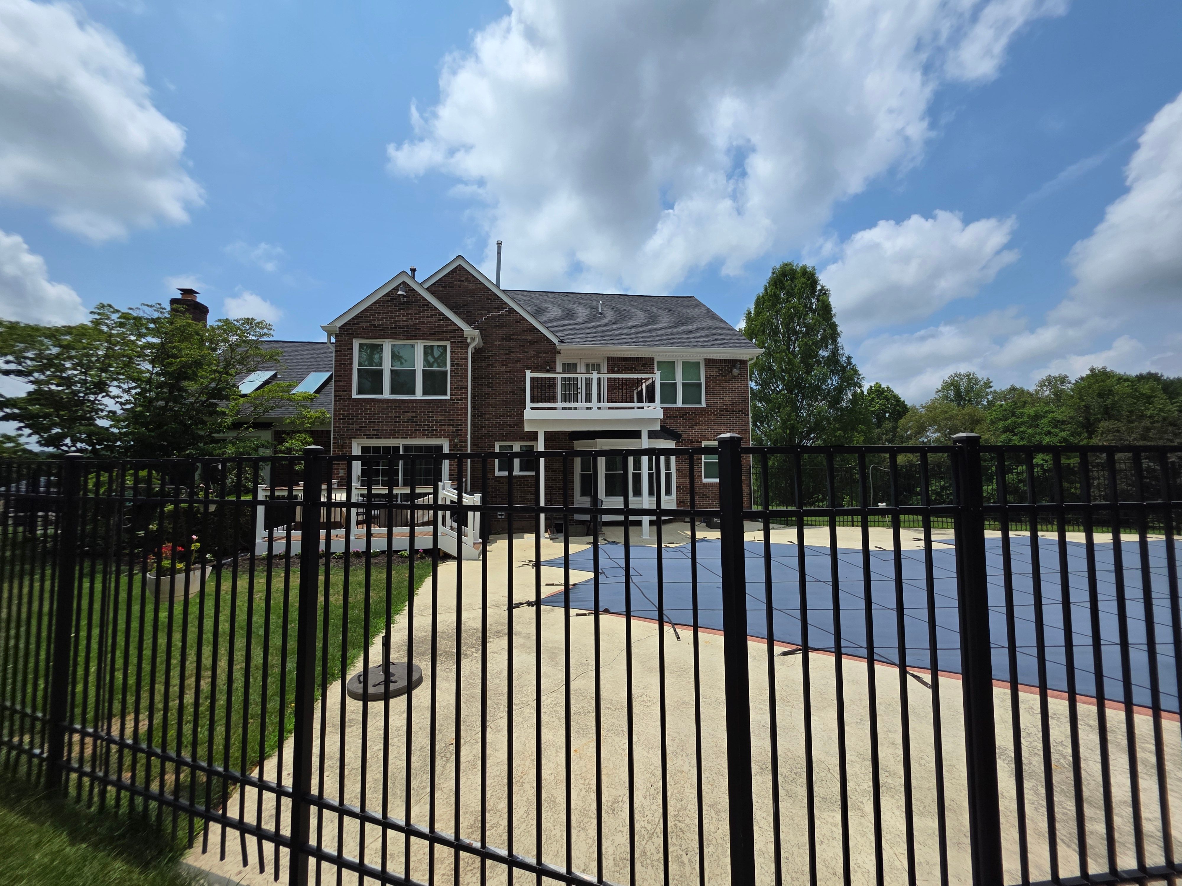 Vinyl Window Replacement for Two-Story Brick Home in Upper Marlboro by Window Depot of Annapolis